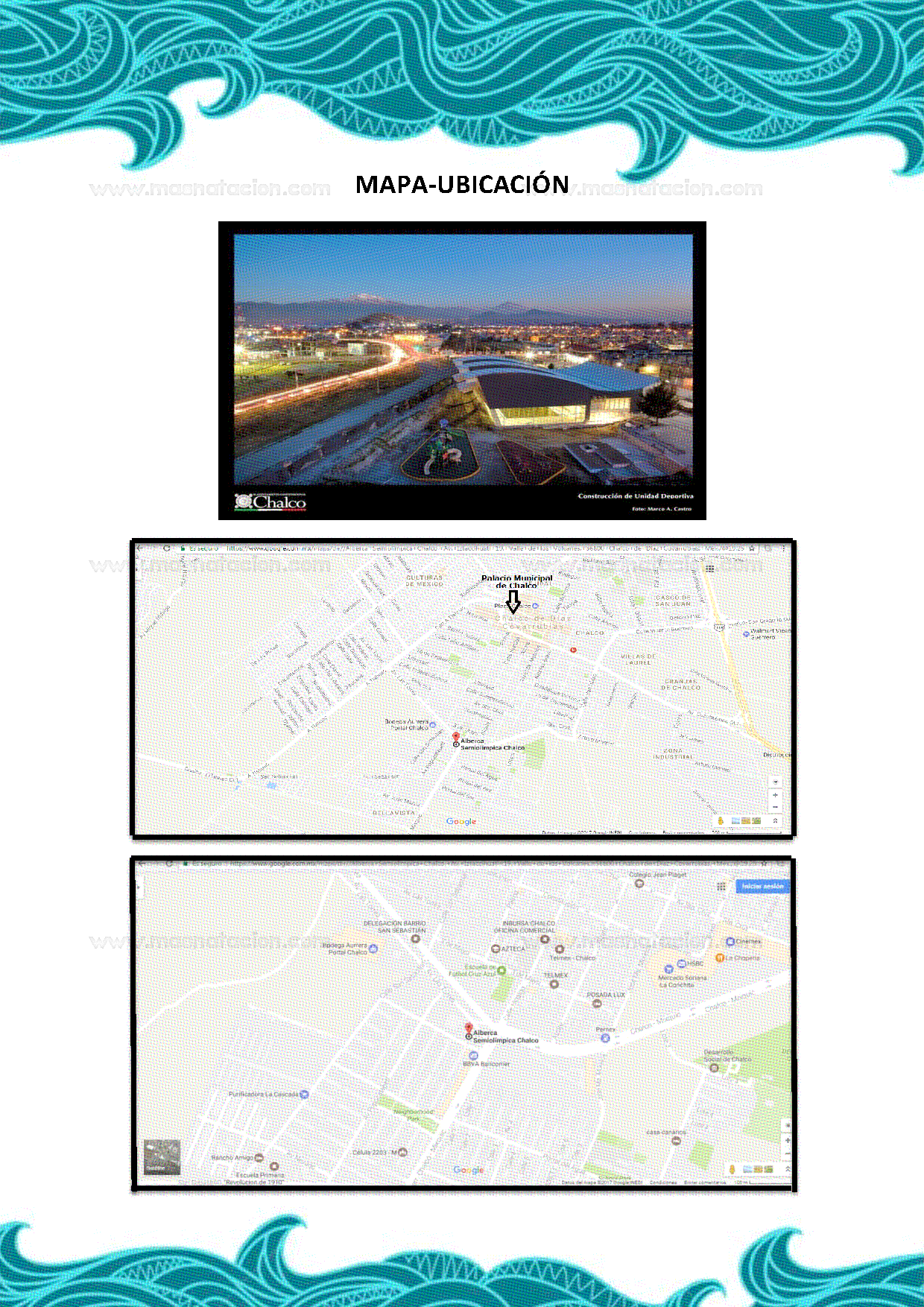 V Copa De Natación Chalco 2018 - Página 6