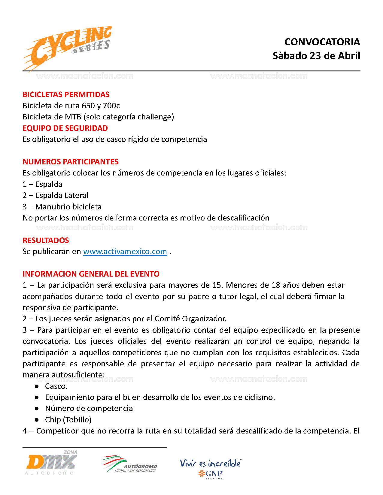 Cycling Series – 2022 Fecha 1 - Página 4