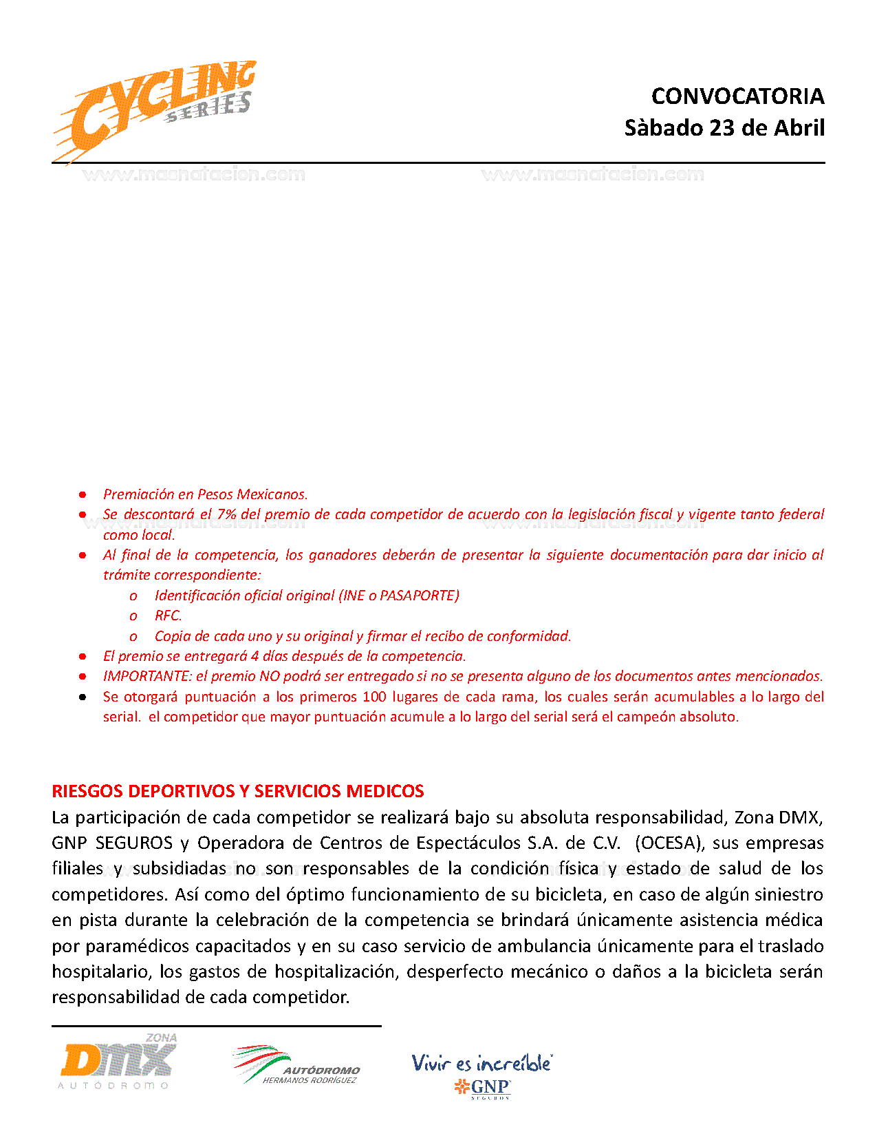 Cycling Series – 2022 Fecha 1 - Página 6