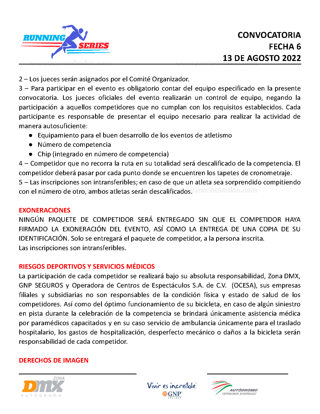 Running Series 2022 - Fecha 6 - Página 4