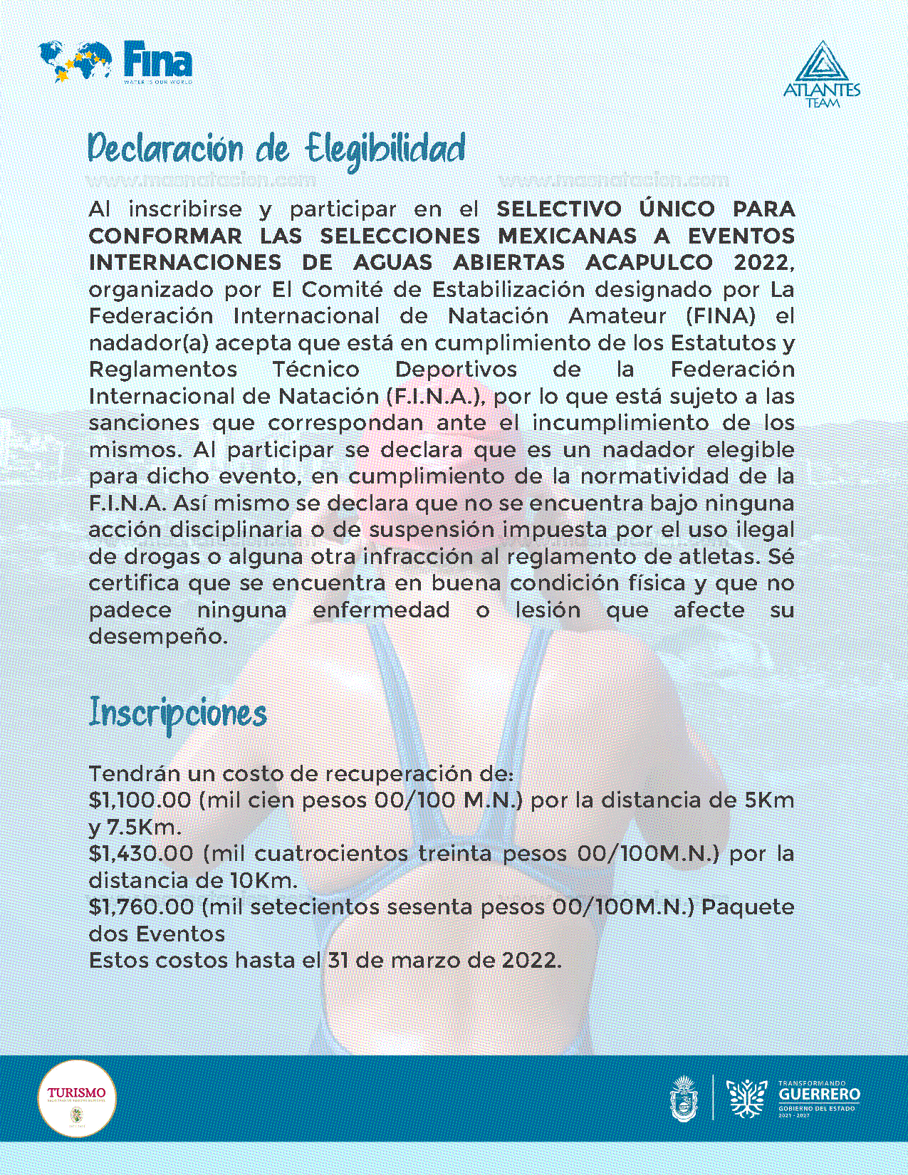 Selectivo Único Aguas Abiertas Acapulco 2022 - Página 4