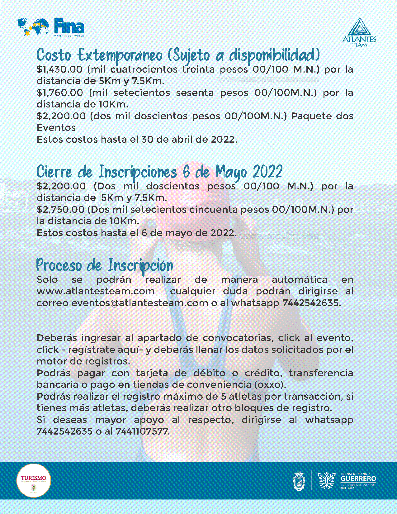 Selectivo Único Aguas Abiertas Acapulco 2022 - Página 5