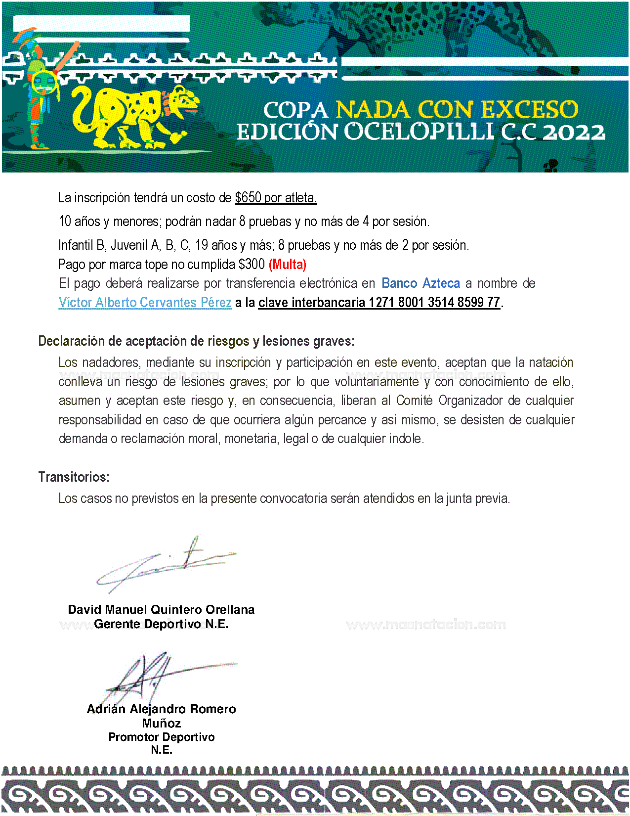 Copa Nada Con Exceso Edición Ocelopilli 2022 - Página 7