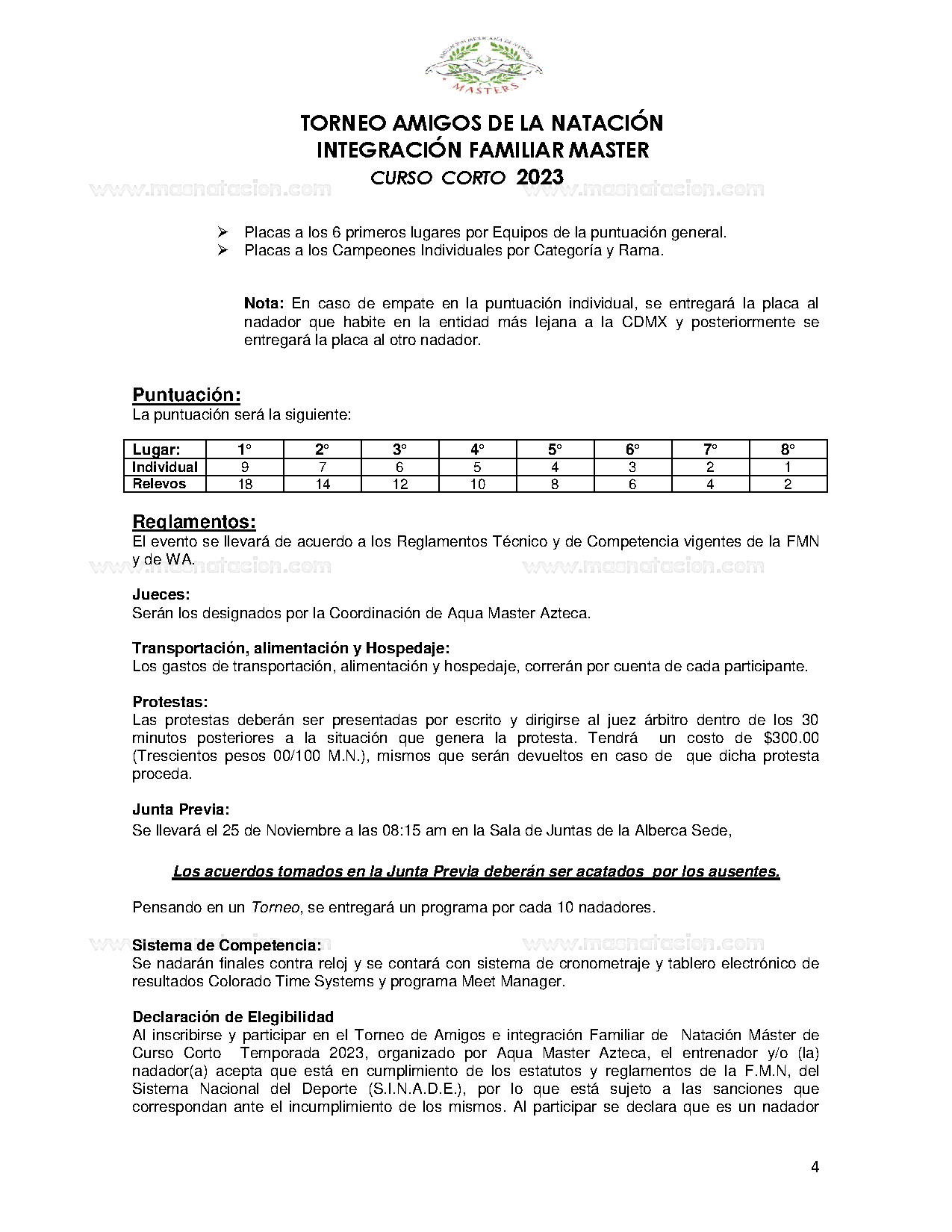 Amigos E Integración Familiar Natacion Master CC - Página 4