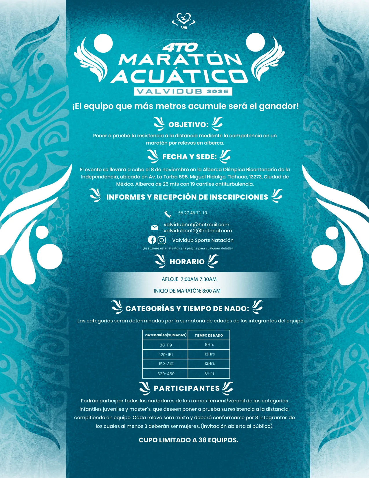 4º Maratón Acuático Valvidub 2026 - Página 1
