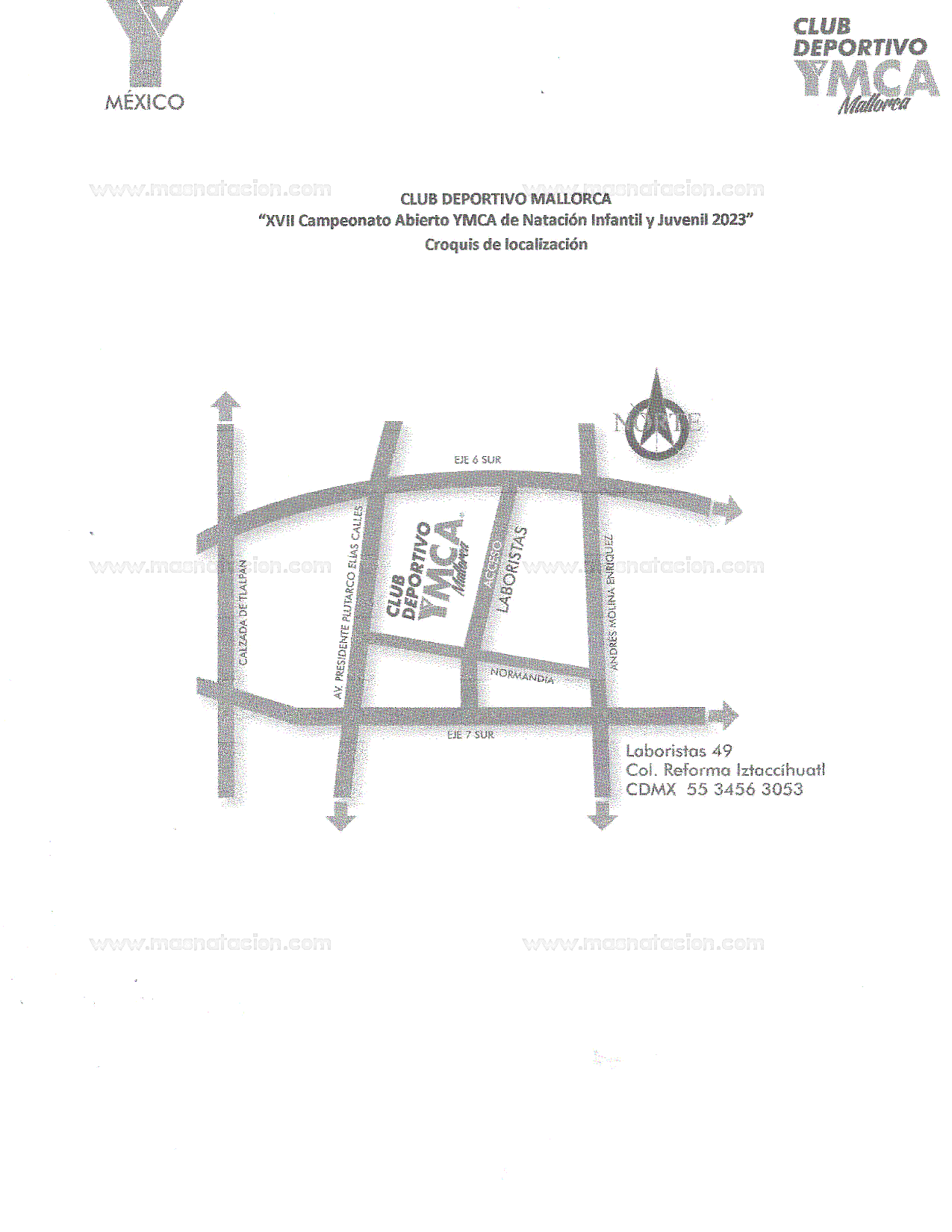 XVII Campeonato Abierto Ymca de Natación, Infantil y Juvenil 2023 - Página 8