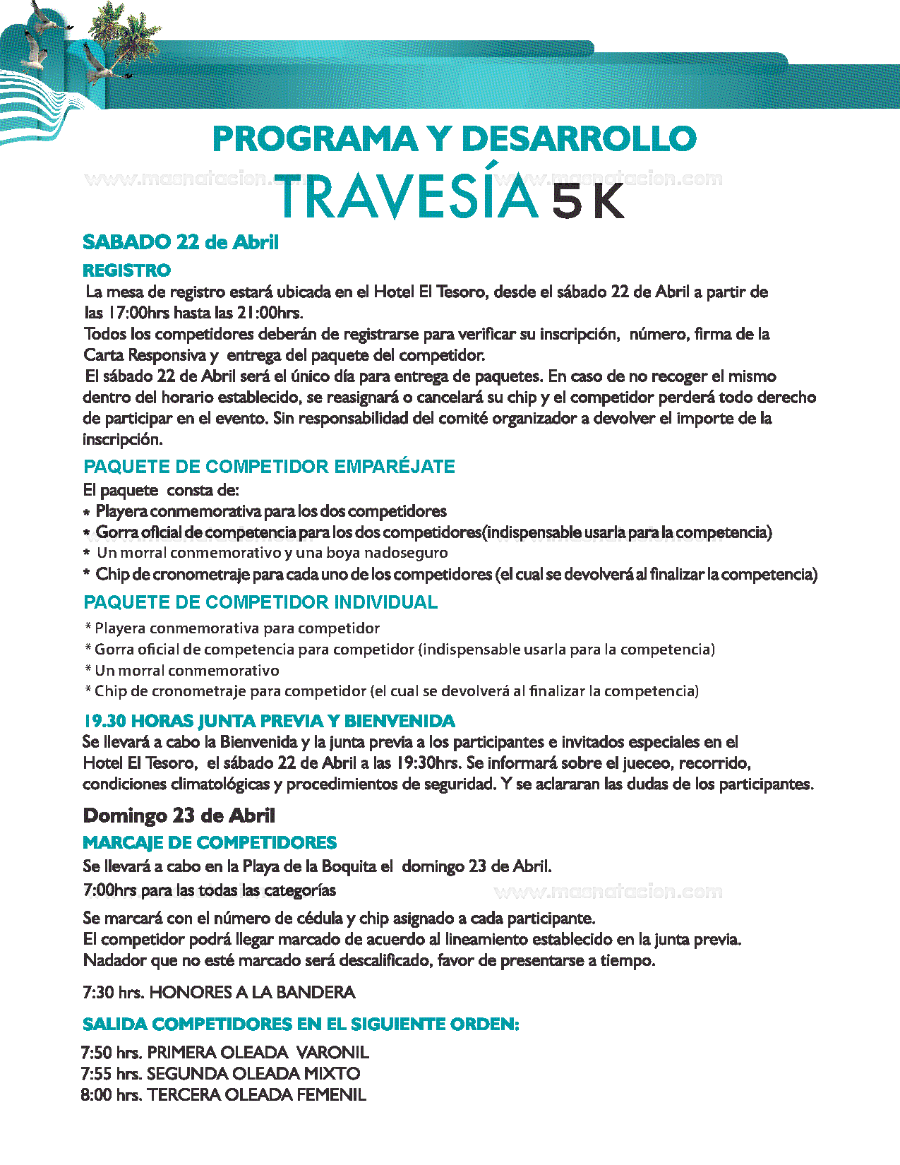 Festival Aguas Abiertas Nado Seguro 2023 - Página 11