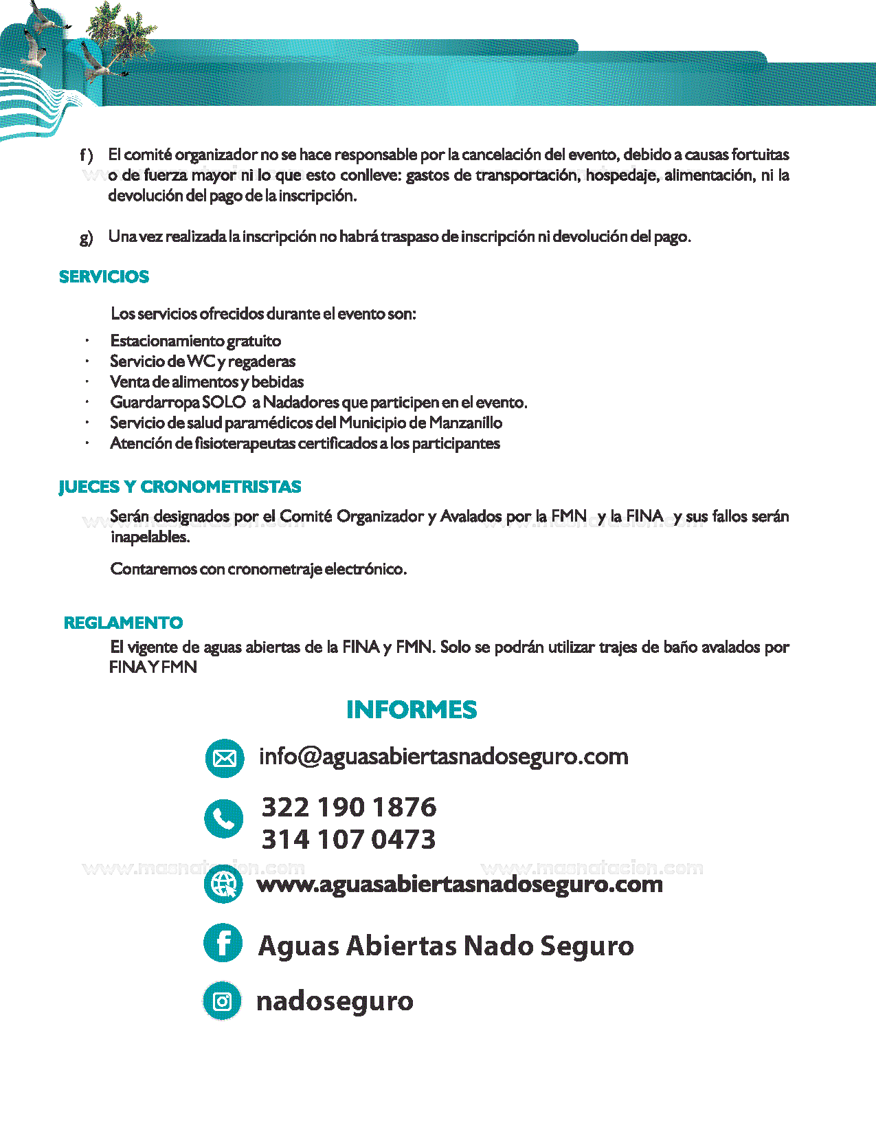 Festival Aguas Abiertas Nado Seguro 2023 - Página 14