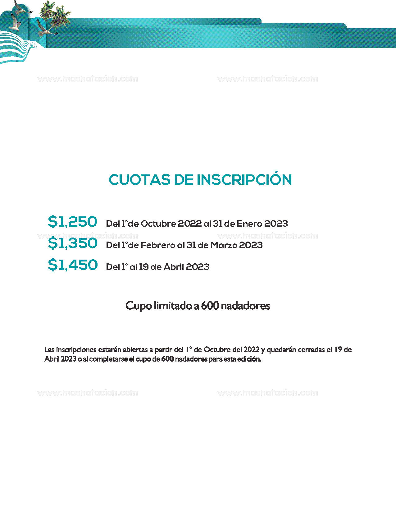 Festival Aguas Abiertas Nado Seguro 2023 - Página 5