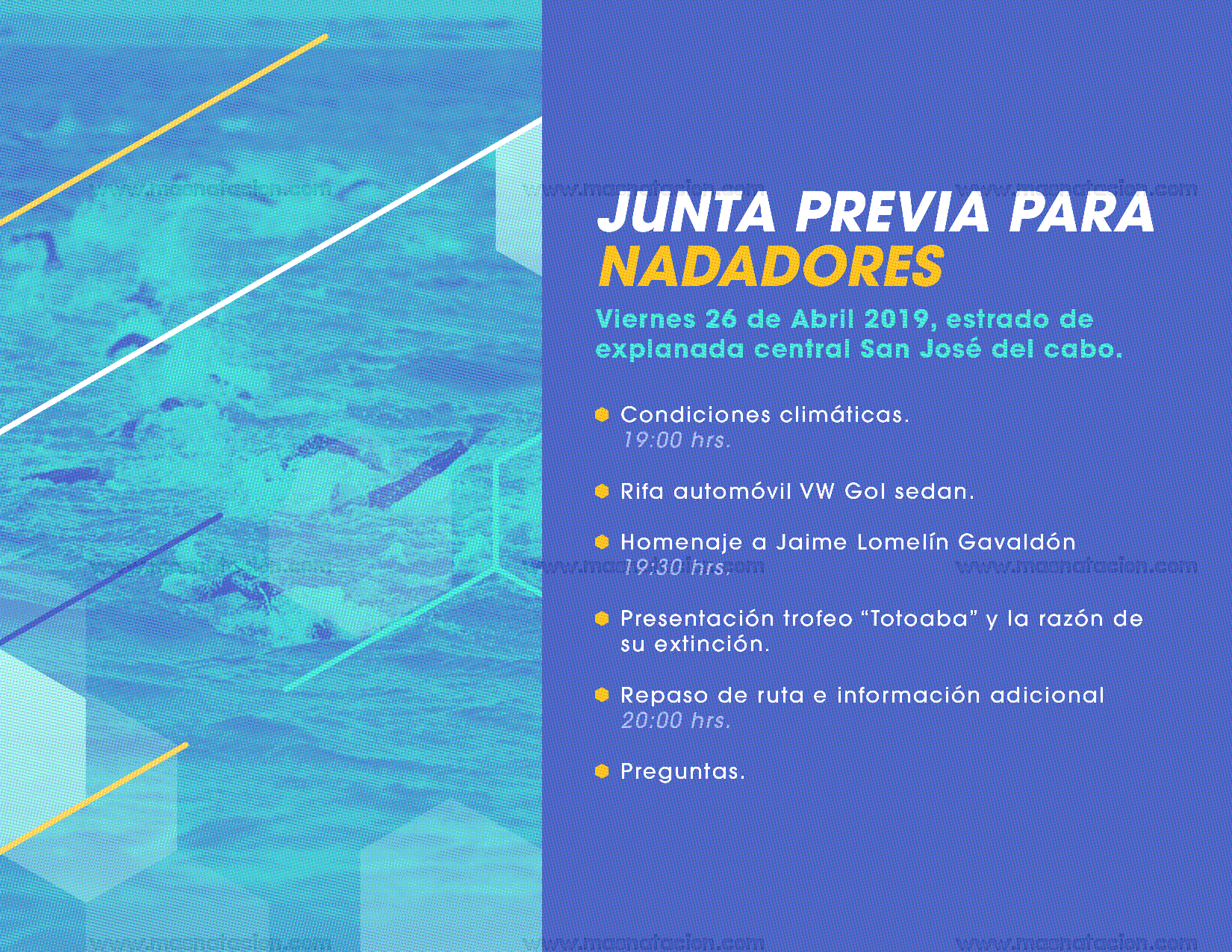 6ta Edición Los Cabos Open Water Challenge 2019 - Página 9