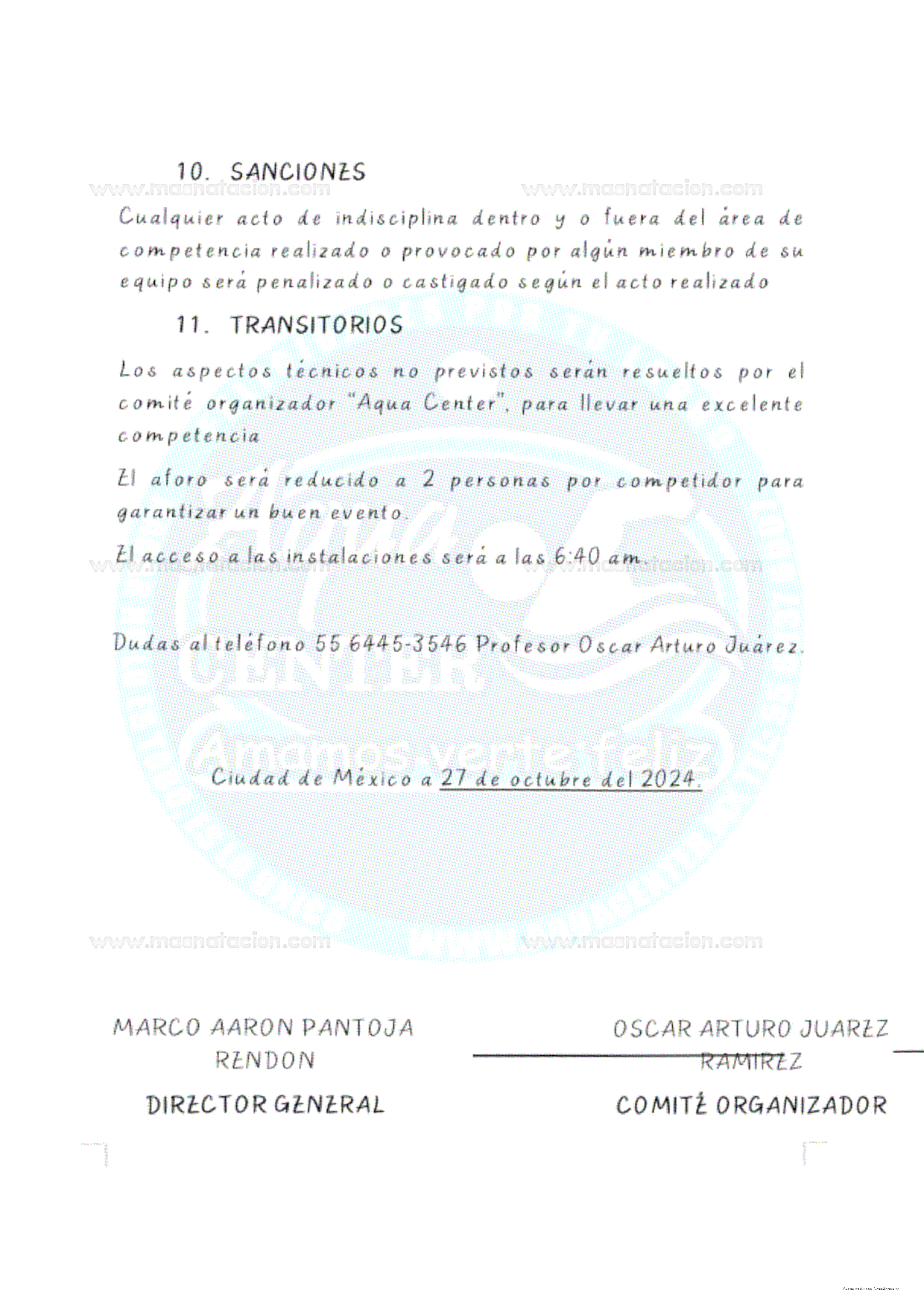 2do Torneo Aqua Center - Página 4