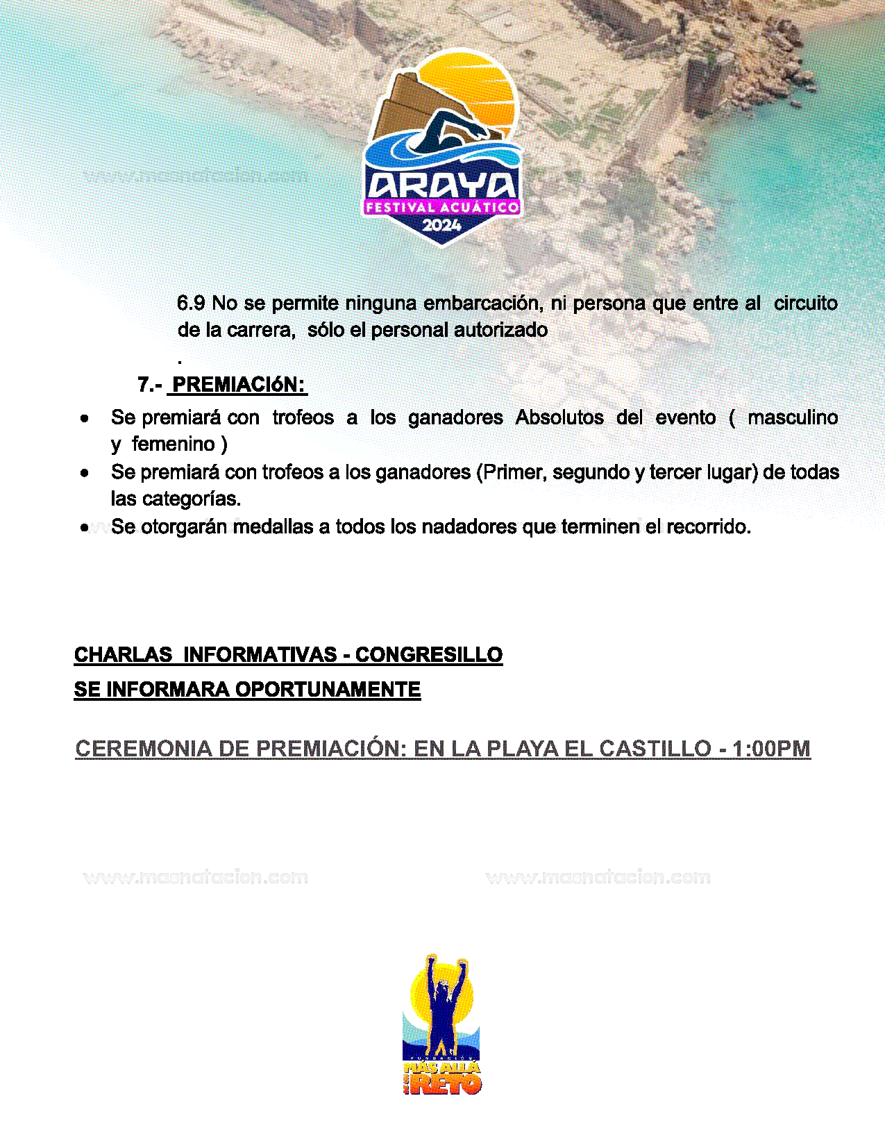 Festival Acuático Araya & Acuatlón Santa Inés - Página 11