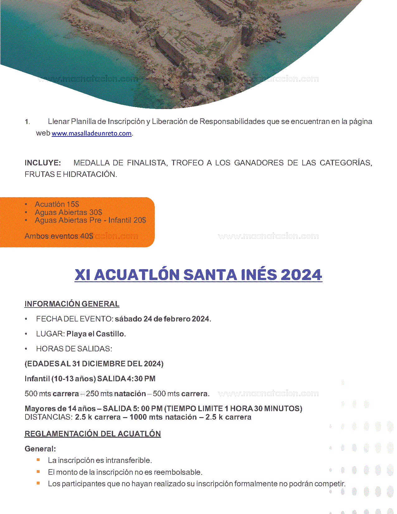 Festival Acuático Araya & Acuatlón Santa Inés - Página 4