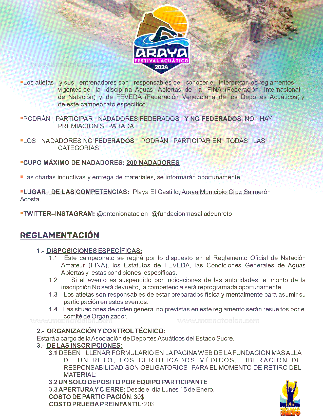 Festival Acuático Araya & Acuatlón Santa Inés - Página 6