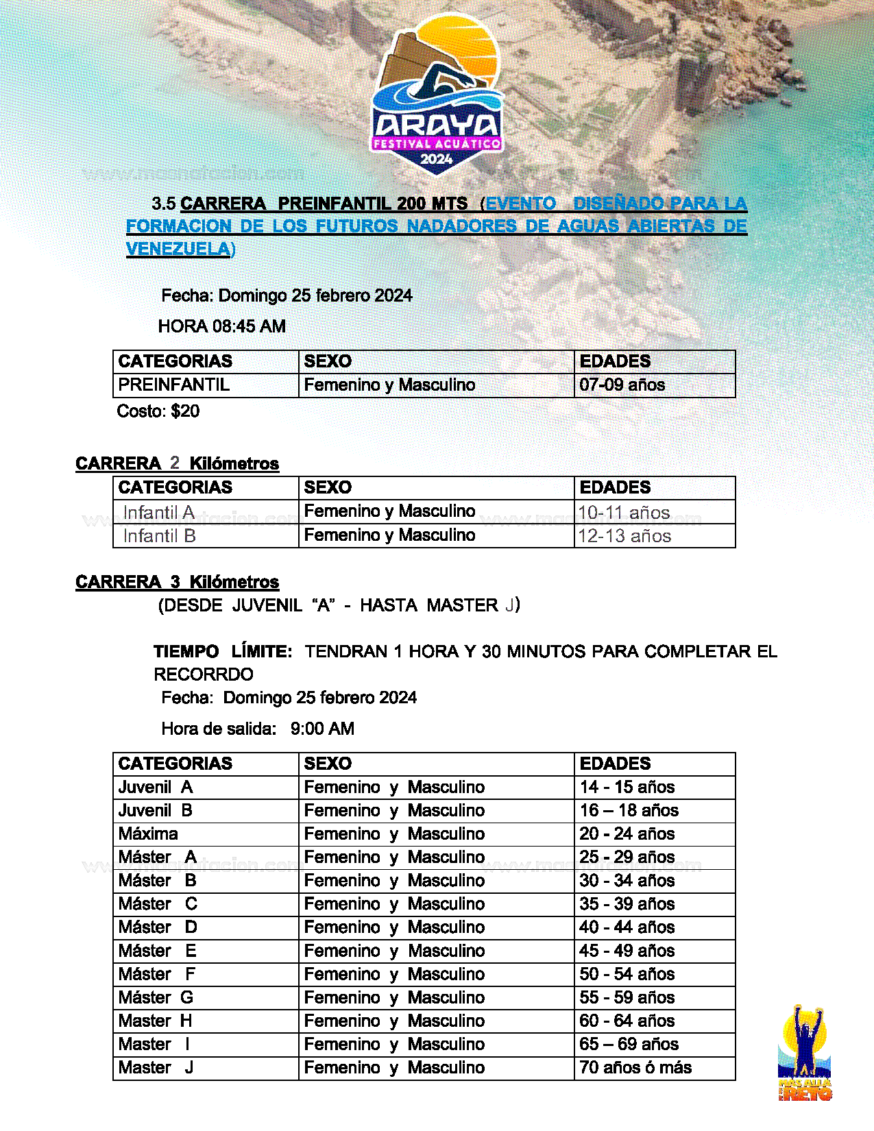 Festival Acuático Araya & Acuatlón Santa Inés - Página 8