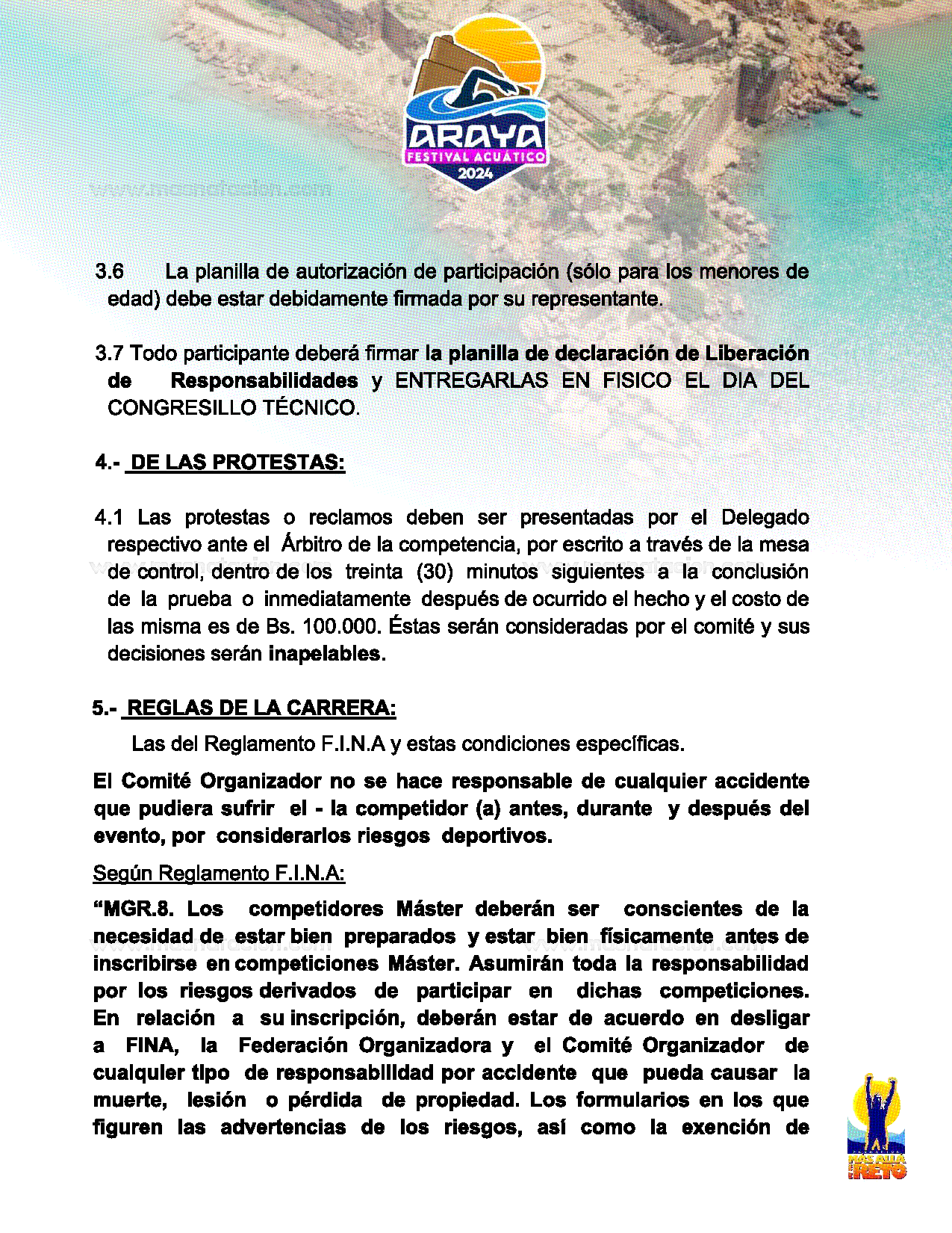 Festival Acuático Araya & Acuatlón Santa Inés - Página 9