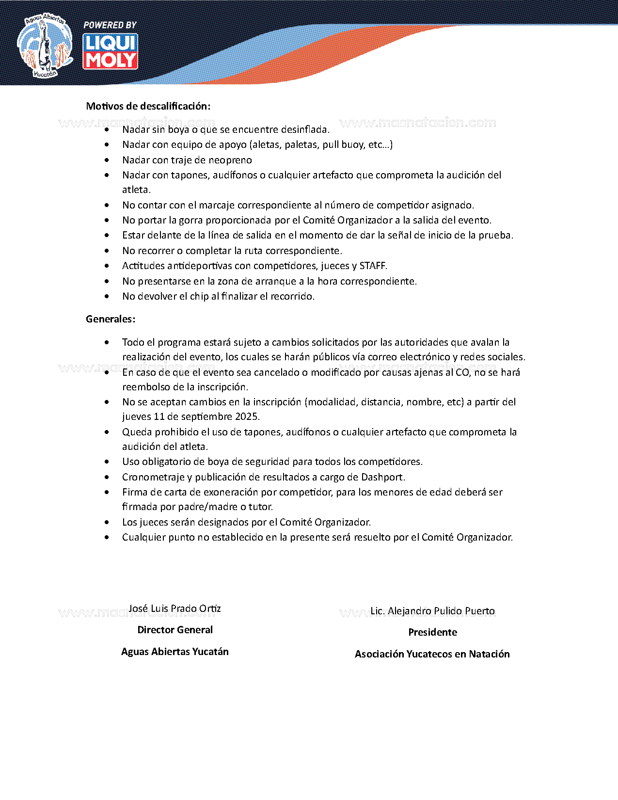 V Ruta del Muelle de Progreso, Yucatán 2025 - Página 9