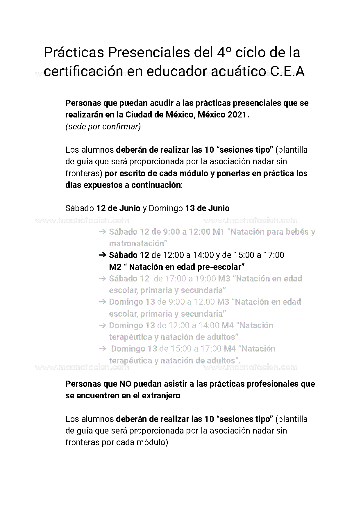 Módulo 2 Natación En Edad Pre-escolar 2021 - Página 4