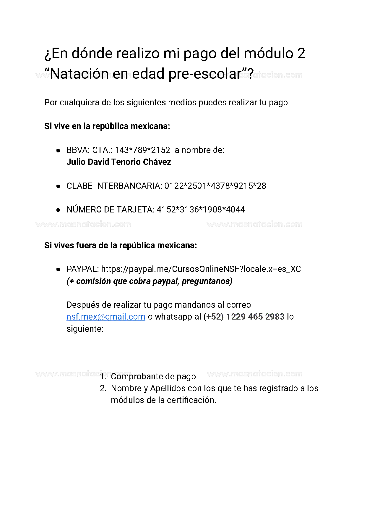 Módulo 2 Natación En Edad Pre-escolar 2021 - Página 7