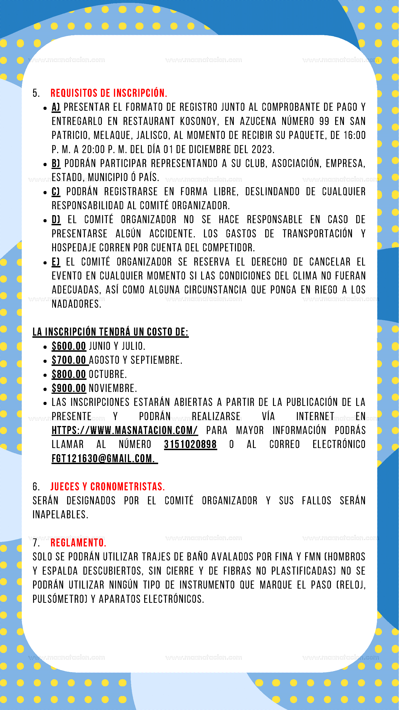 Gran Fondo En Aguas Abiertas Costalegre Fk 2023 - Página 4