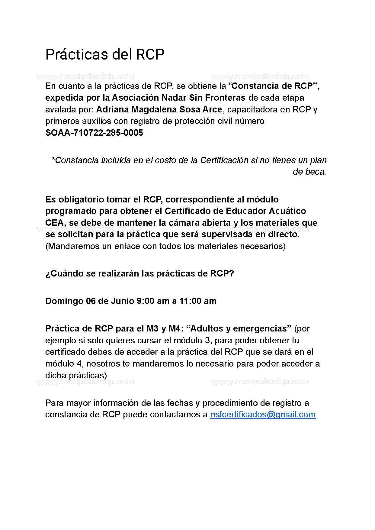 Módulo 4 Natación Terapéutica y Natación de Adultos 2021 - Página 11