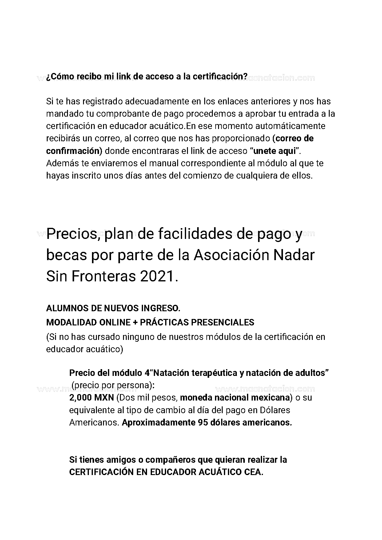 Módulo 4 Natación Terapéutica y Natación de Adultos 2021 - Página 7