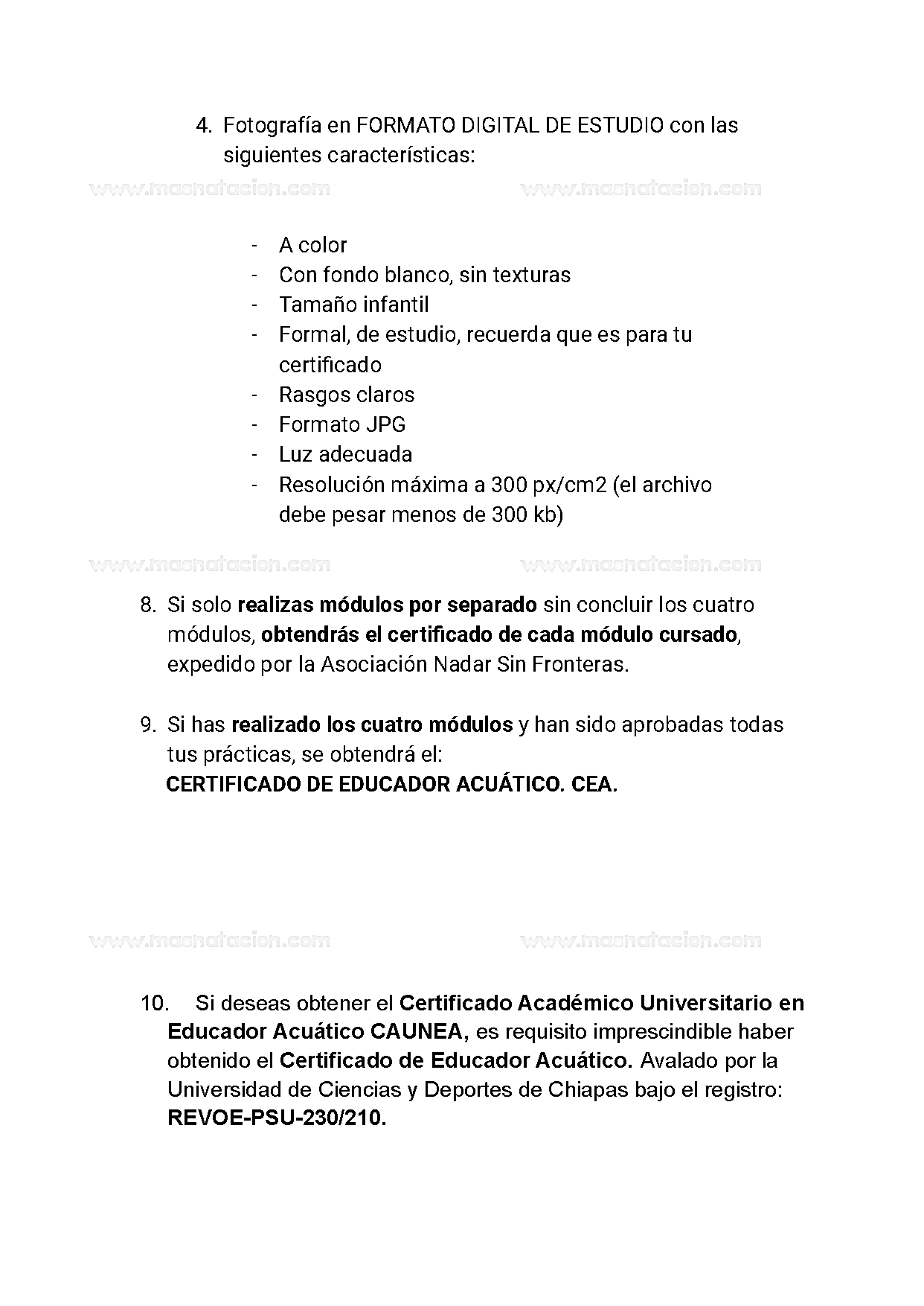 Módulo 1 Natación Para Bebés y Matronatación 2021 - Página 14