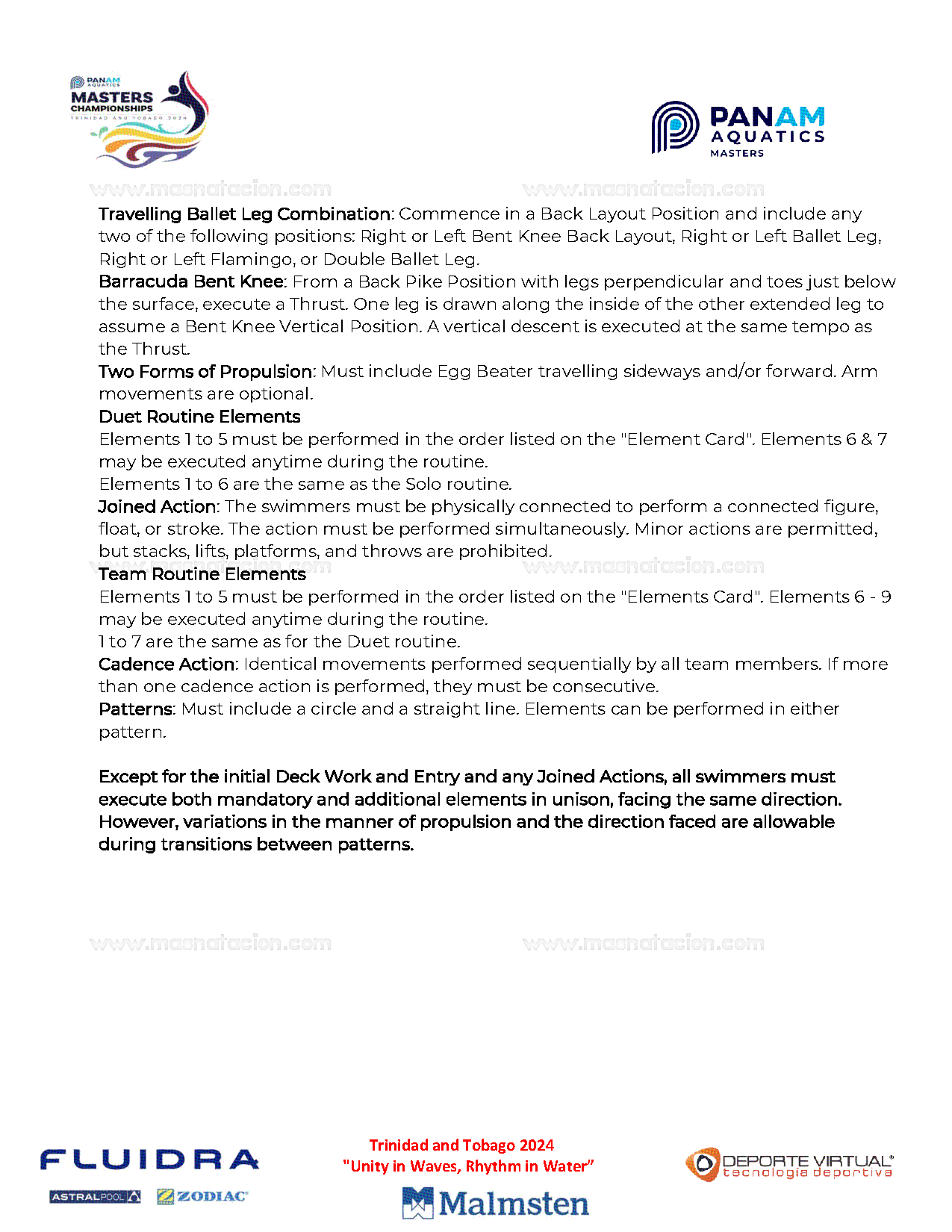 Campeonato Panamaquatics Máster 2024 - Página 24