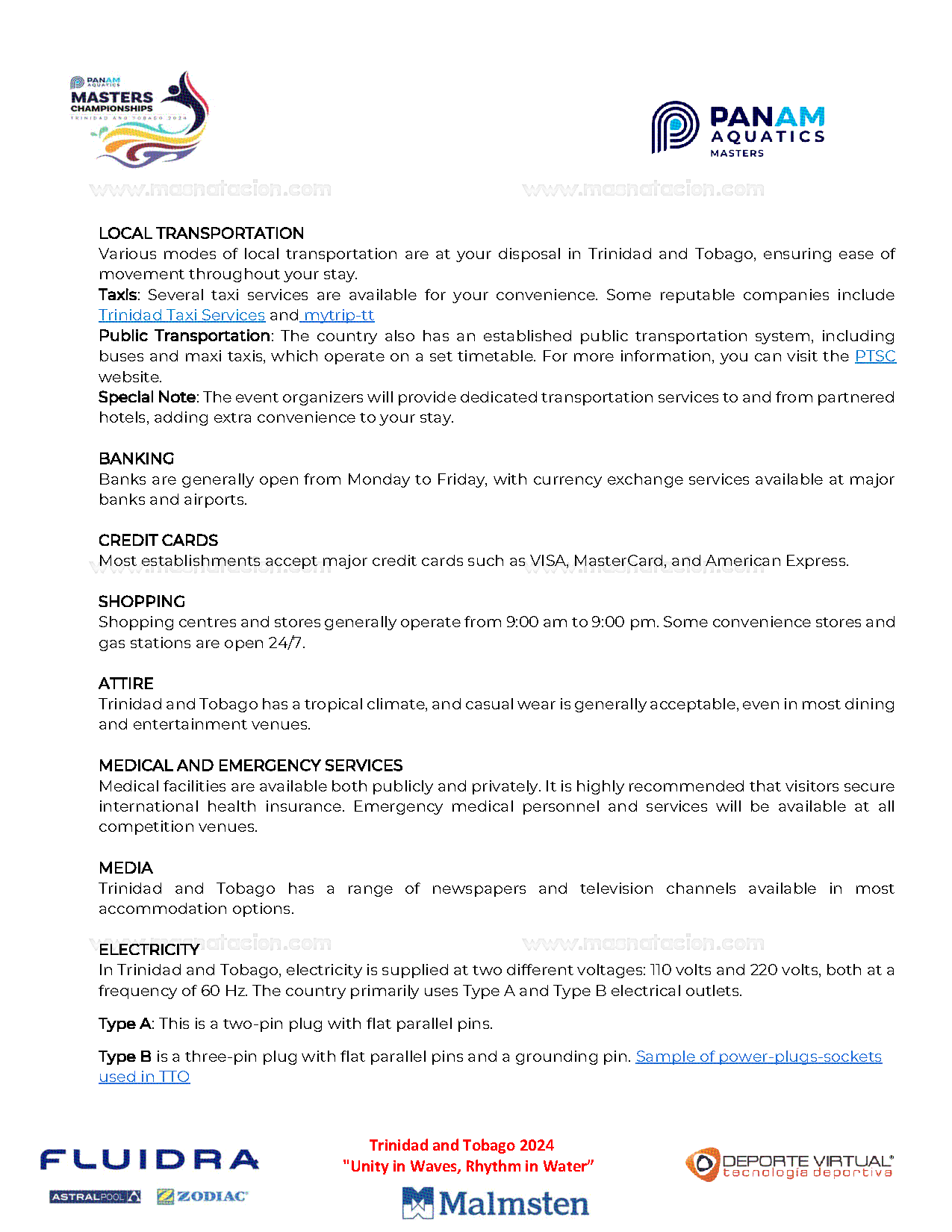 Campeonato Panamaquatics Máster 2024 - Página 9