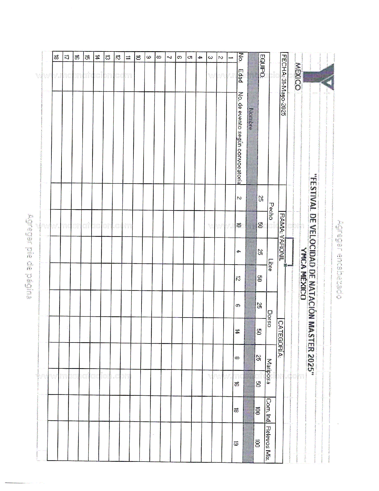 XVIII Festival De Velocidad De Natacion Master 2025 - Página 7