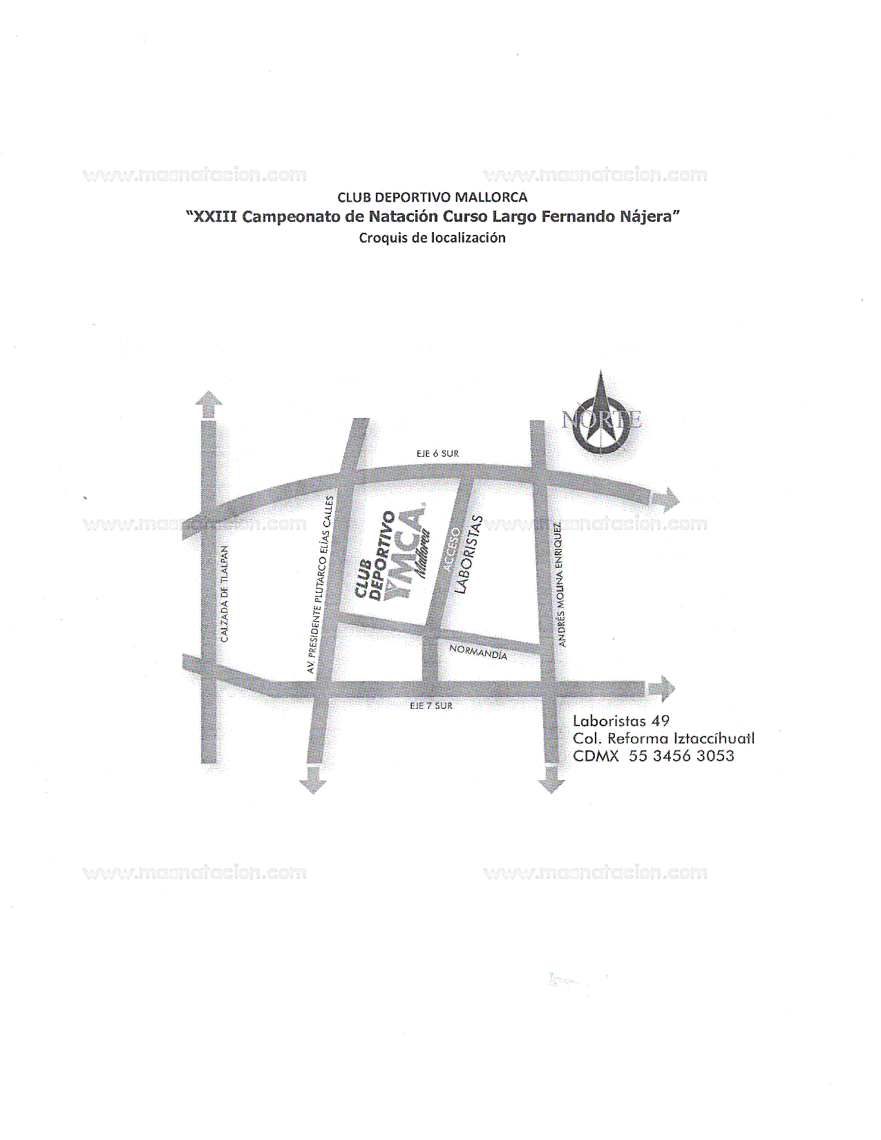 XXIII Campeonato de Natación Curso Largo Fernando Nájera 2022 - Página 5