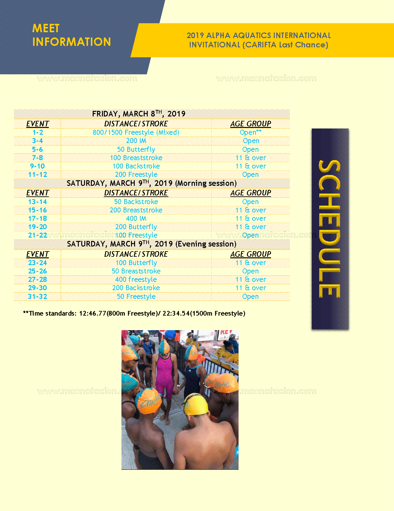 2019 Alpha Aquatics International Invitational - Página 5