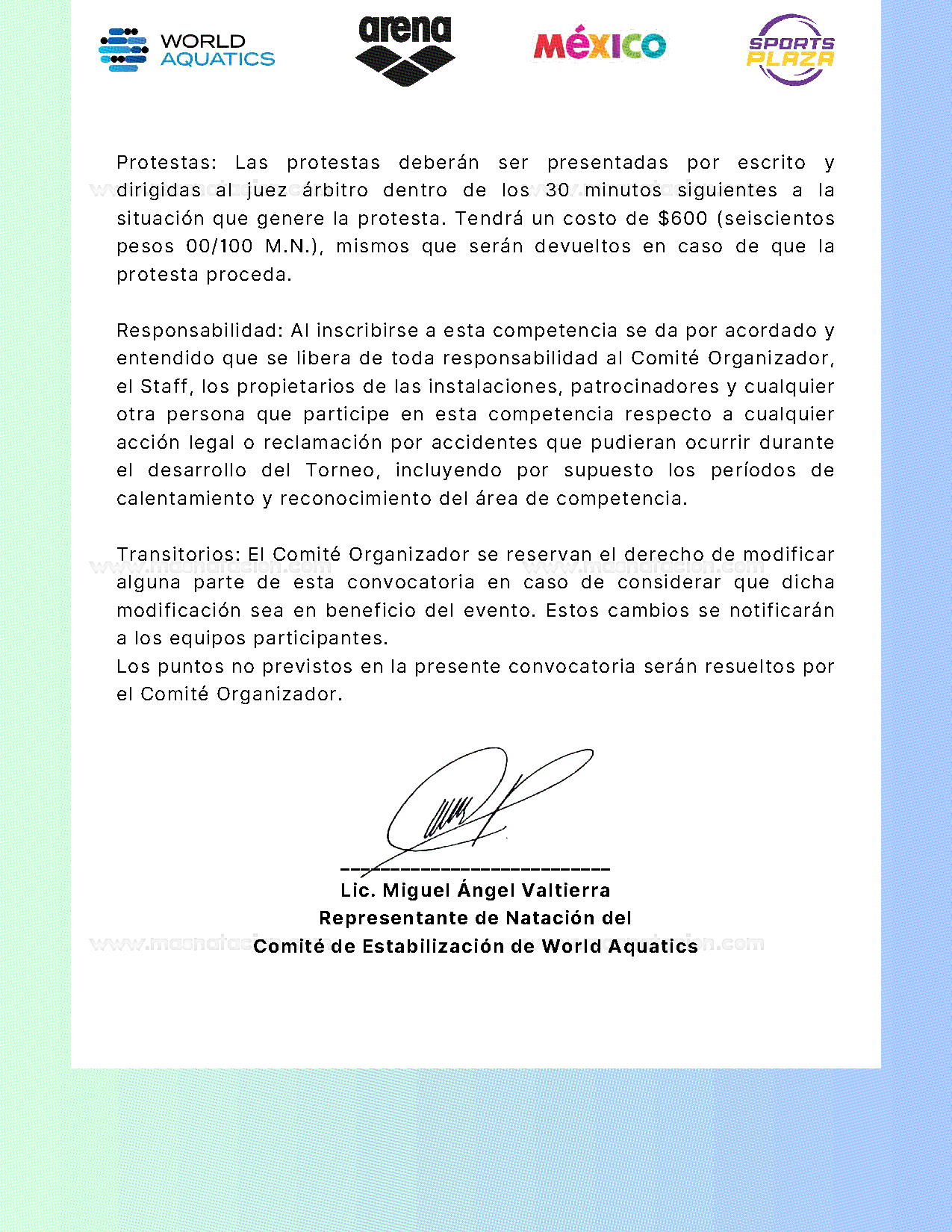 Campenato Nacional Master Curso Corto Puebla 2024 - Página 5