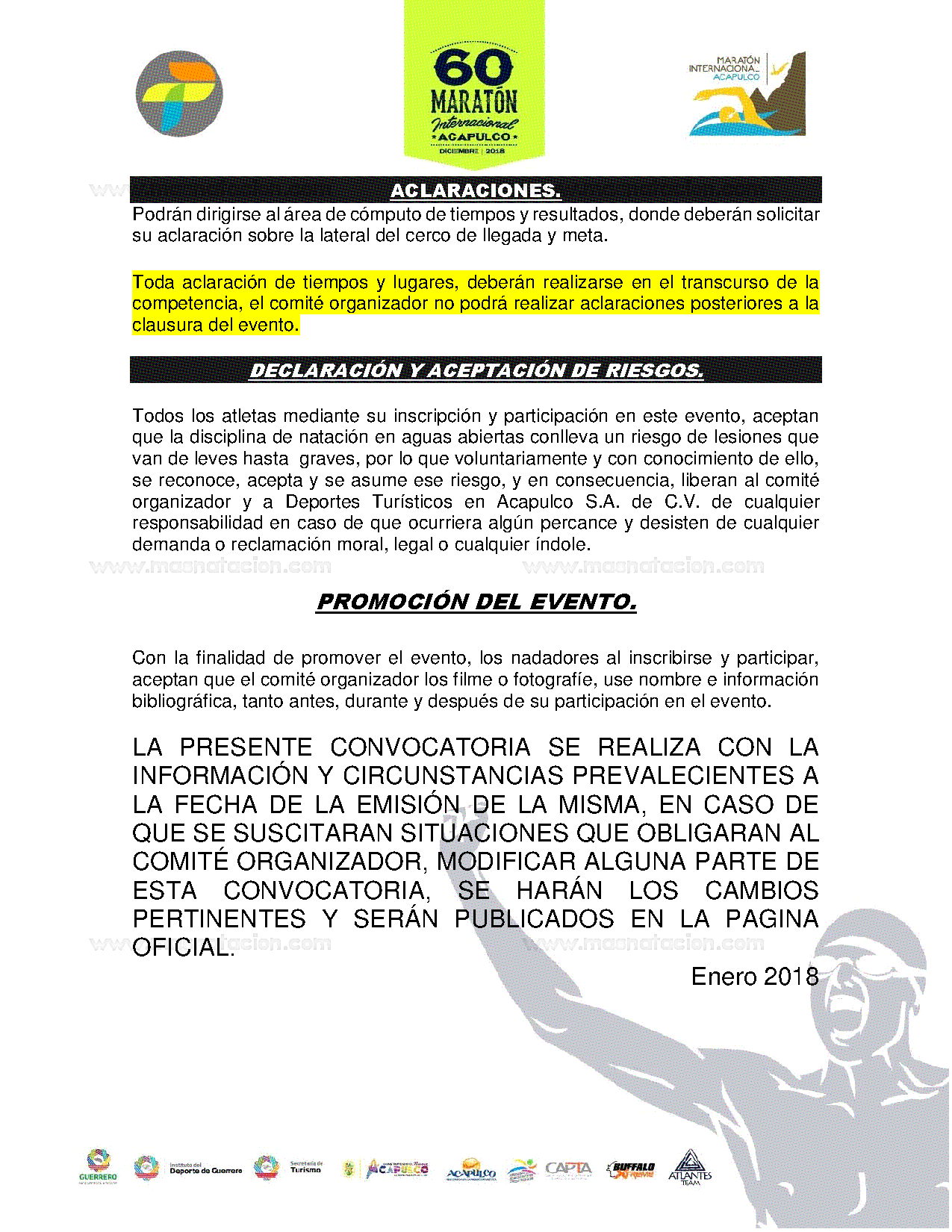 60 Maratón Internacional Acapulco 2018 - Página 6