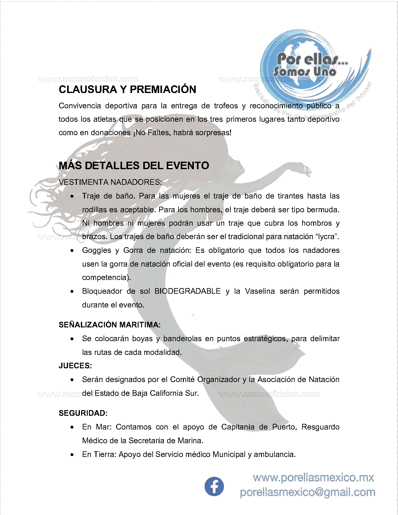 Por Ellas... XI el Mar de Cortés, 2019. Brazadas En Pro de la Prevención del Cáncer - Página 10
