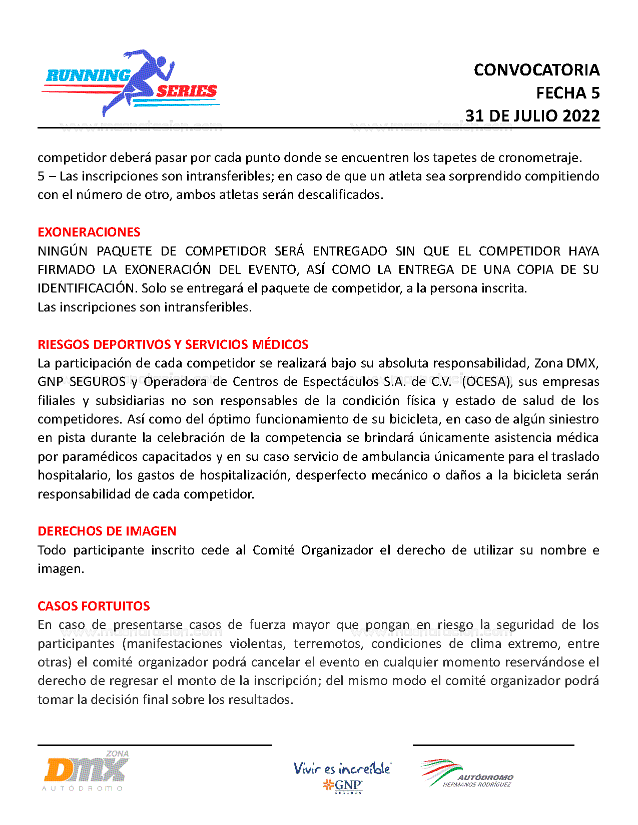 Running Series – Fecha 5 2022 - Página 4