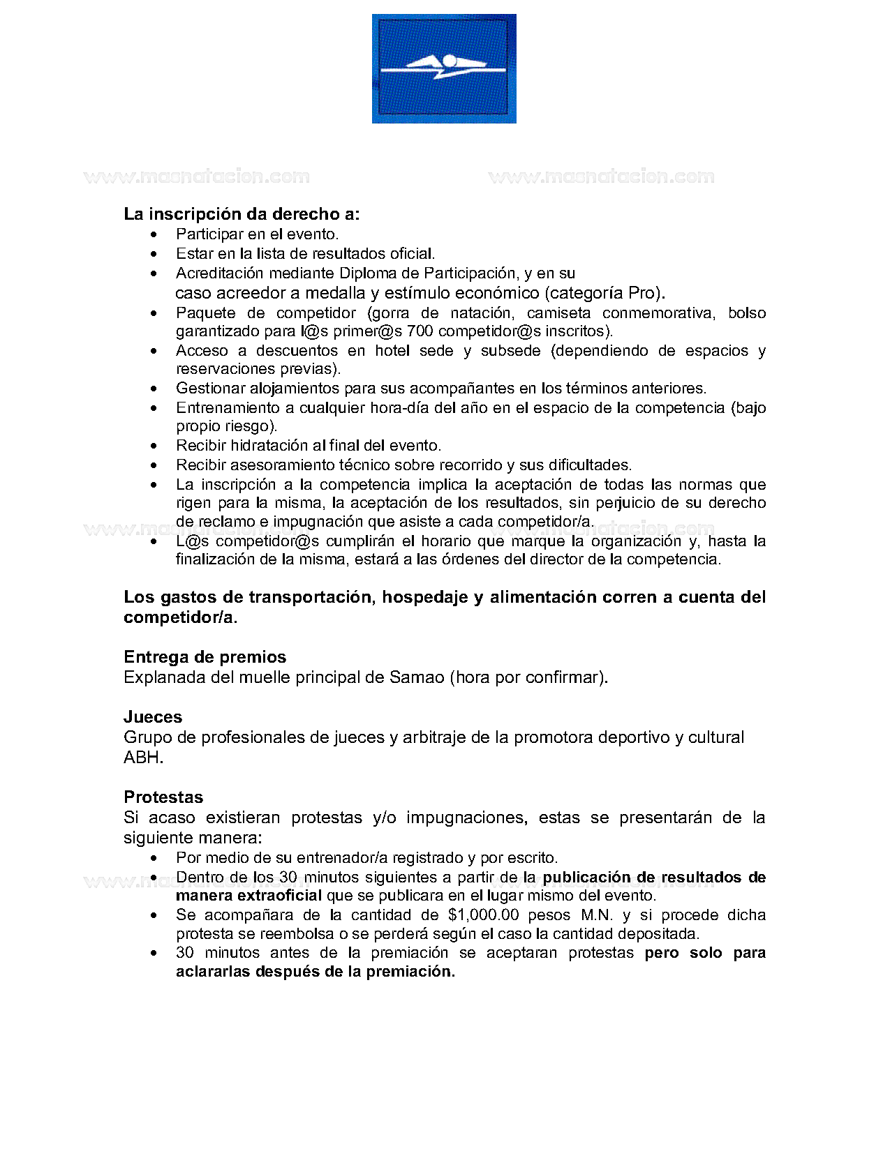 VI Festival Acuático Santa María del Oro ( Samao 2019 ) - Página 4