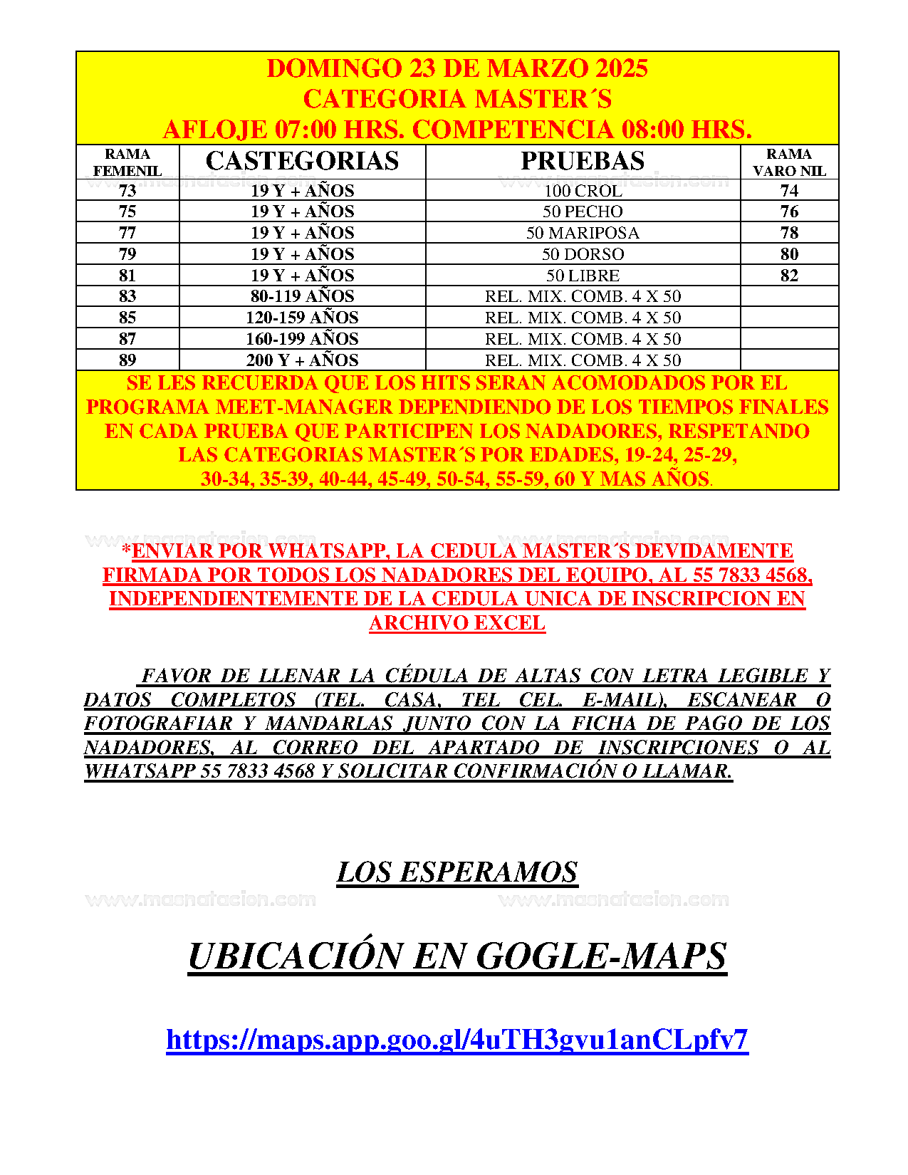 Torneo Acuatico Alberca Paola Espinosa 2025 - Página 5