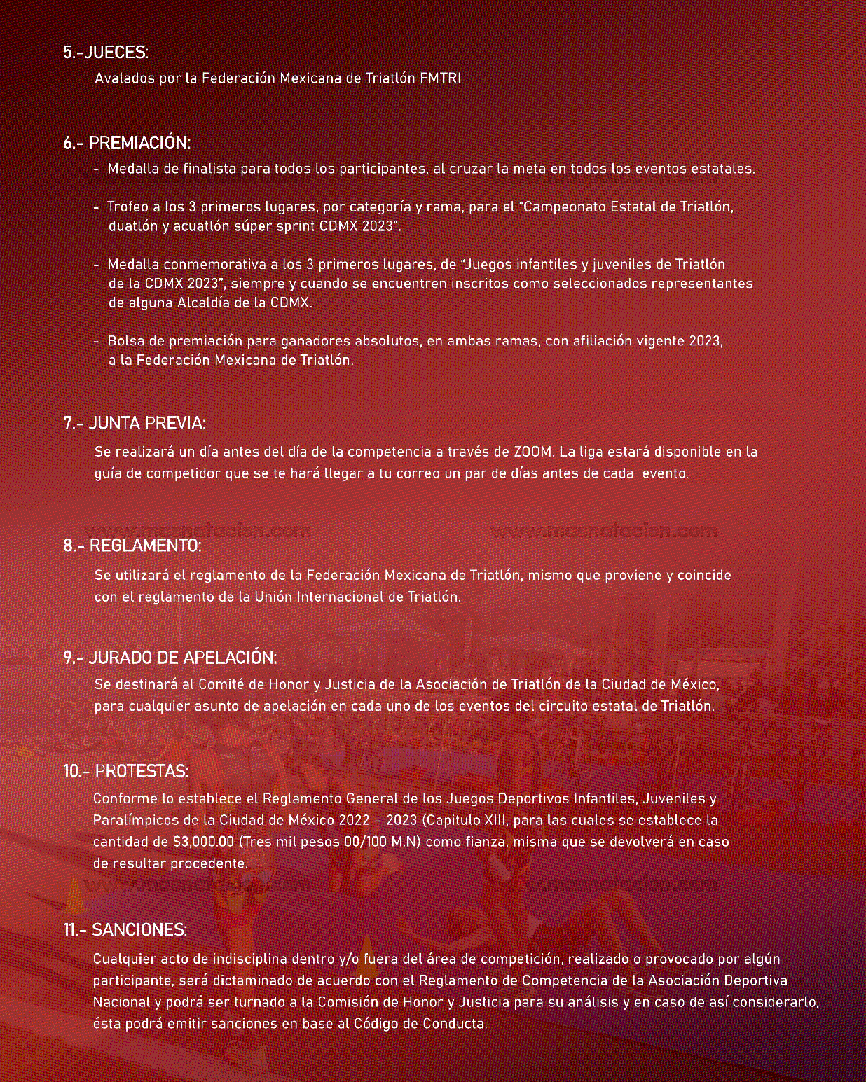 Campeonato Cdmx Súper Sprint de Triatlón 2023. - Página 10