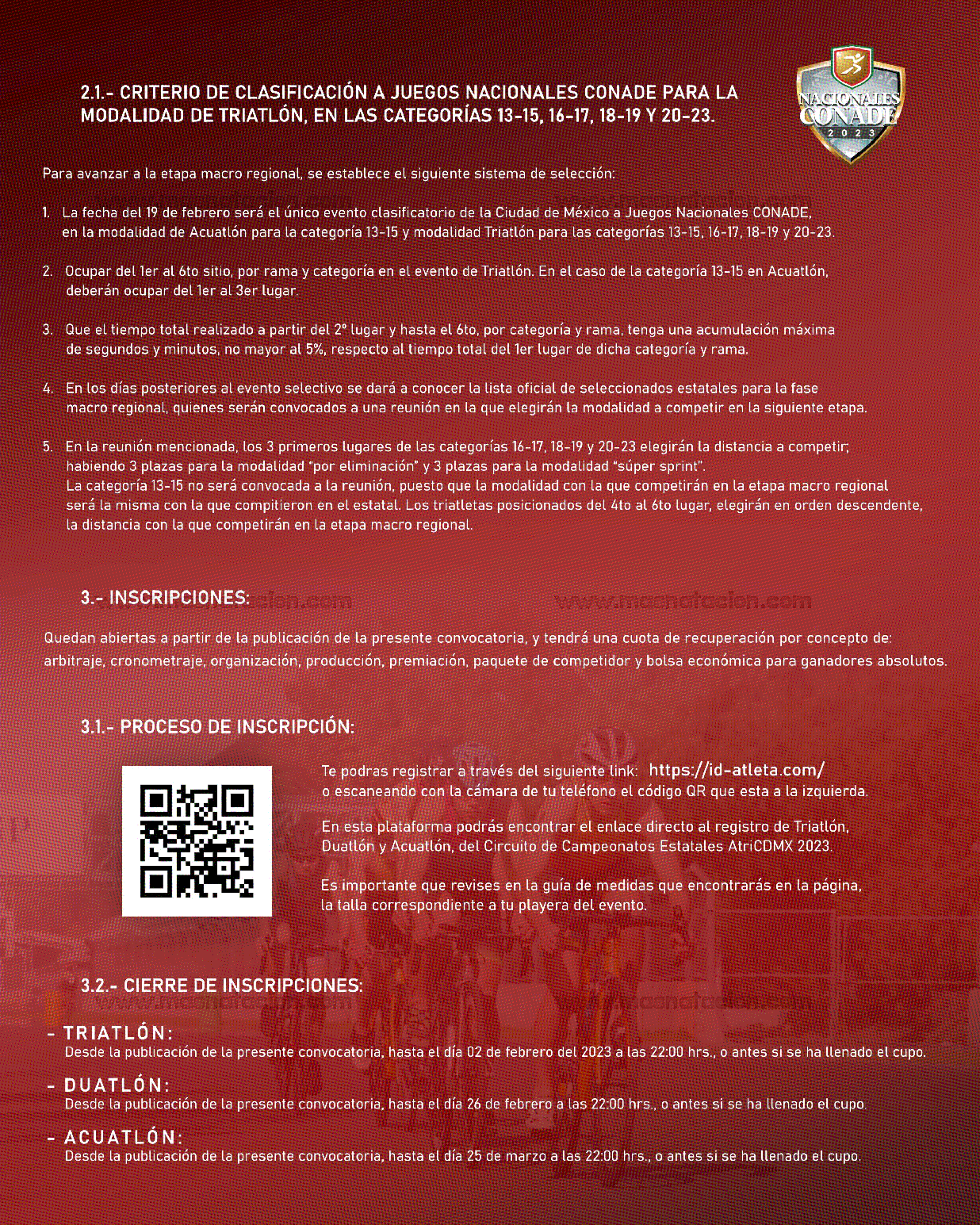 Campeonato Cdmx Súper Sprint de Triatlón 2023. - Página 7