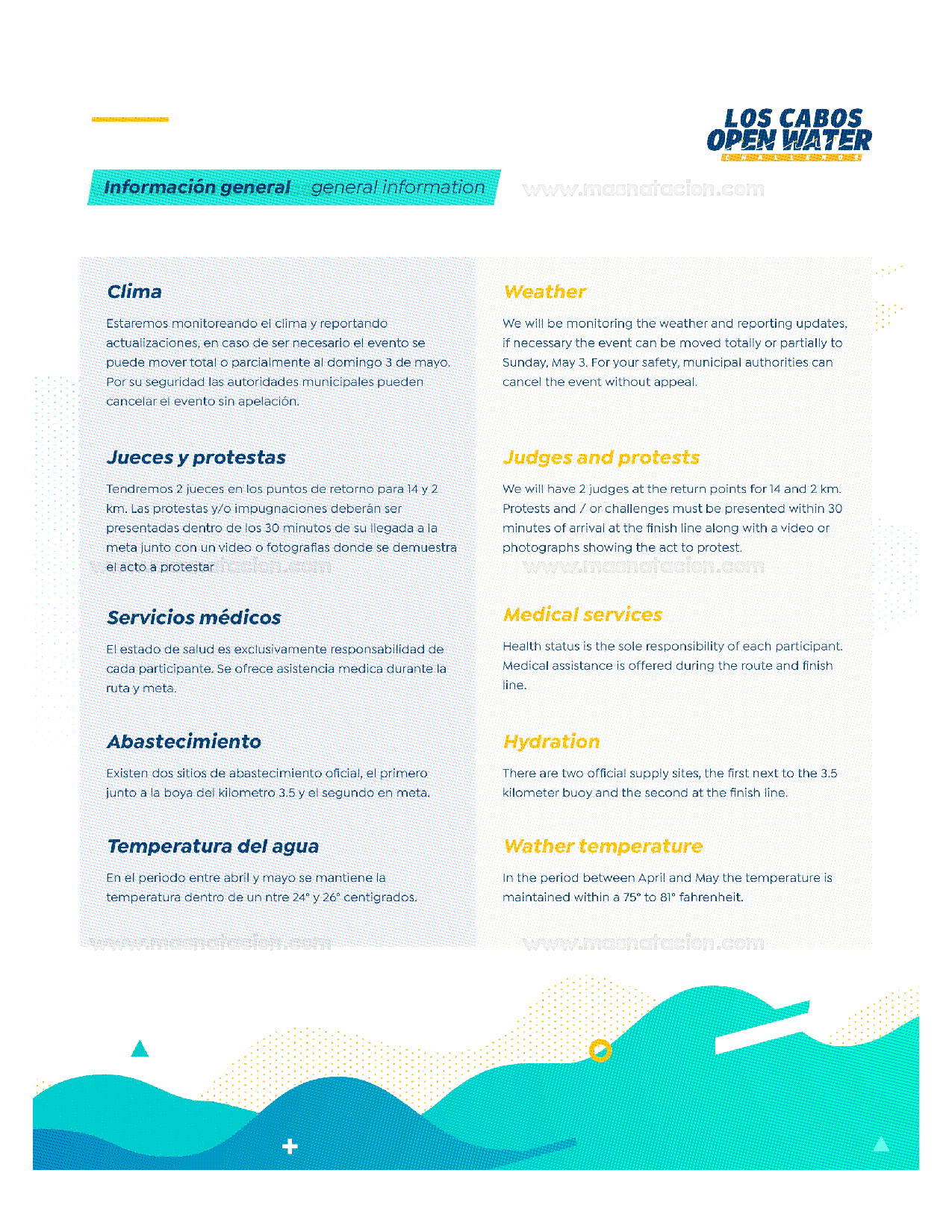 7ma Edición Los Cabos Open Water 2020 - Página 5