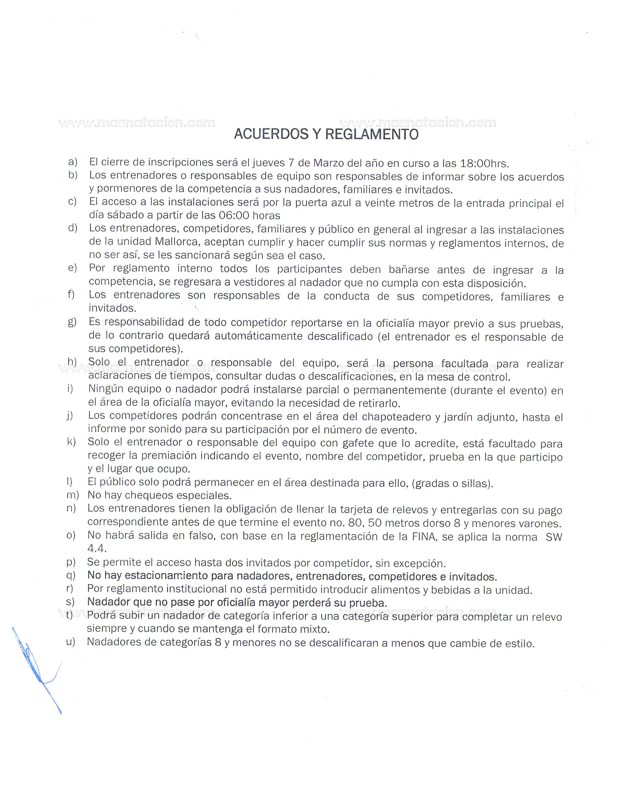 XV Campeonato Abierto de Natación Ymca Infantil y Juvenil 2019 - Página 7