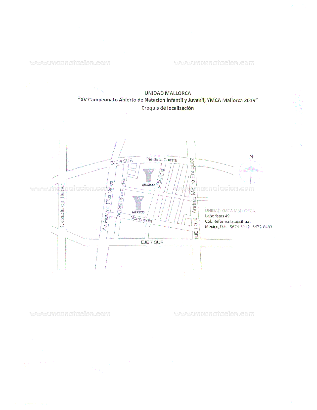 XV Campeonato Abierto de Natación Ymca Infantil y Juvenil 2019 - Página 8
