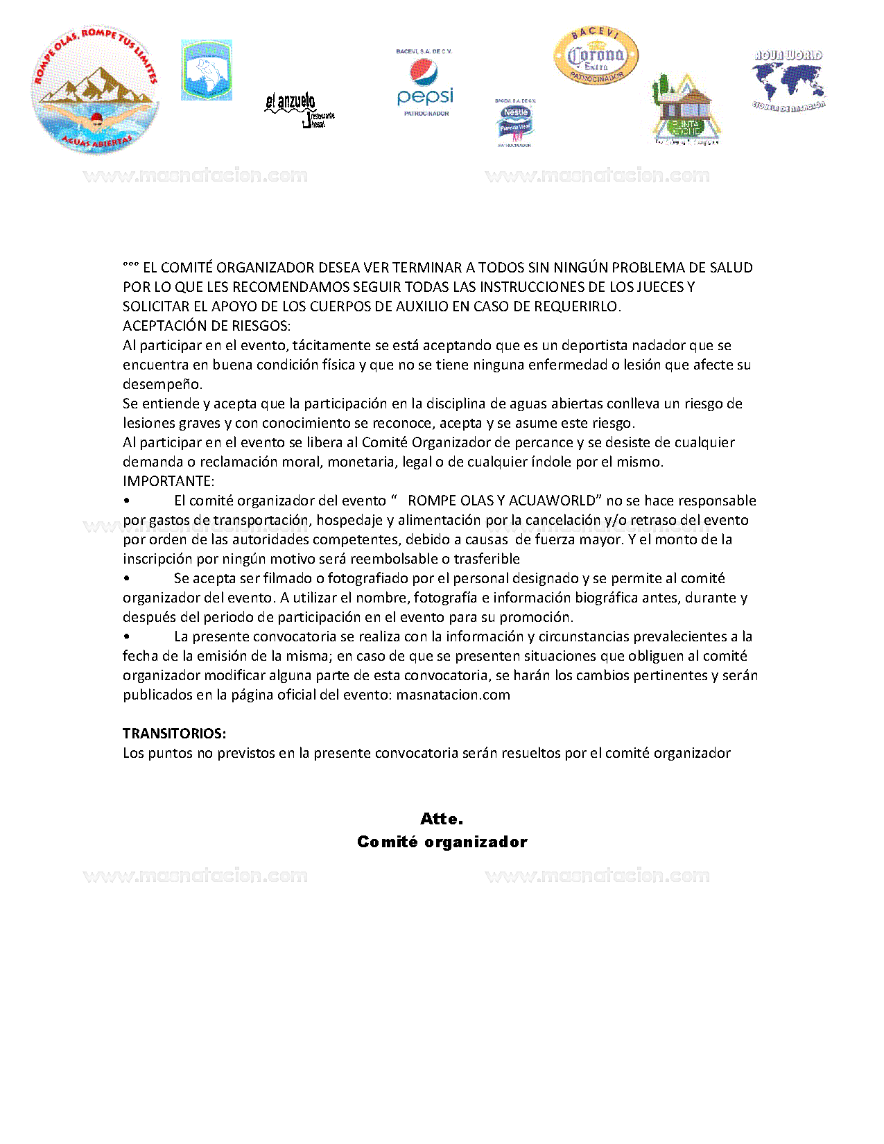 3Ra Edición de Aguas Abiertas la Isla Tzibanza 2021 - Página 5