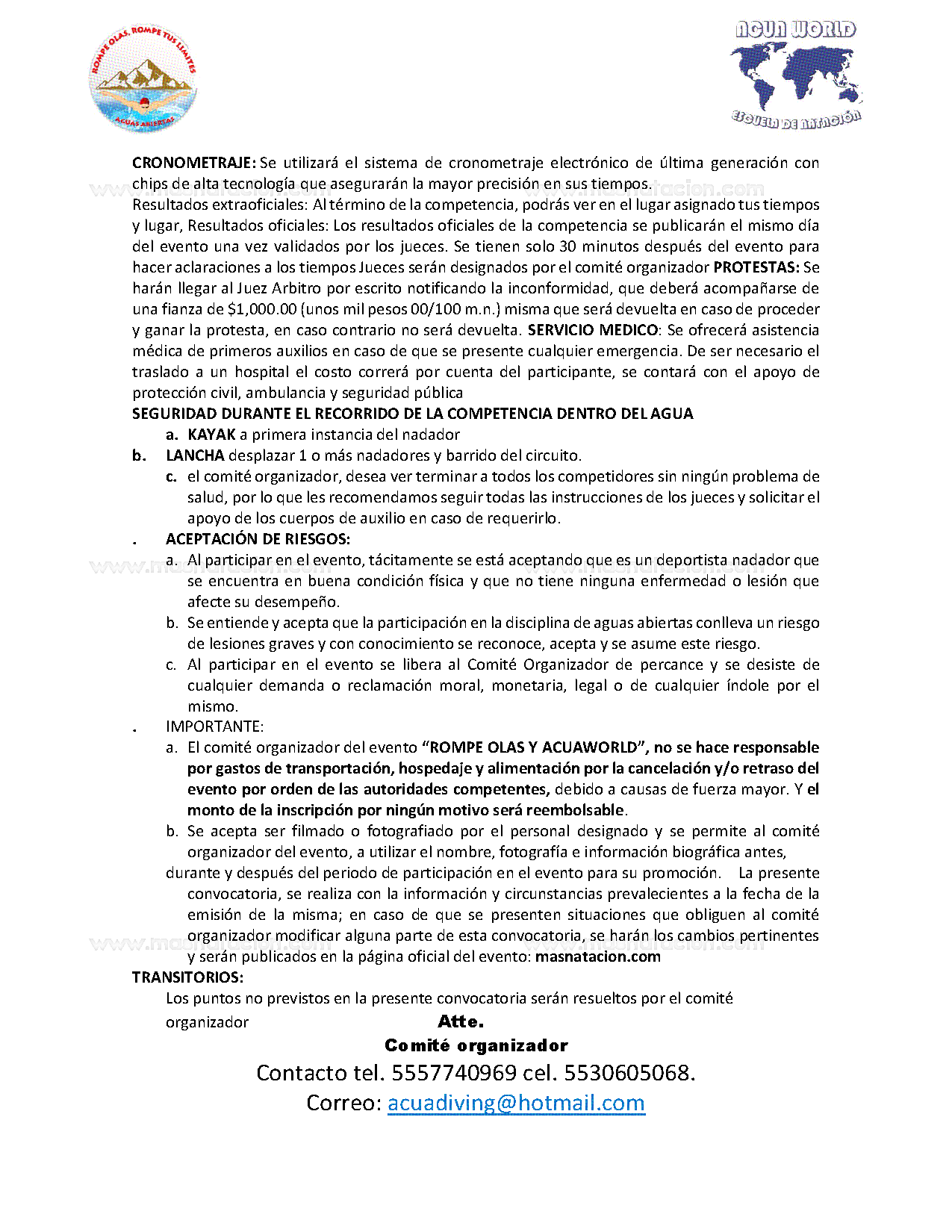 Aguas Abiertas Rompe Olas Nautla Veracruz 2022 - Página 4