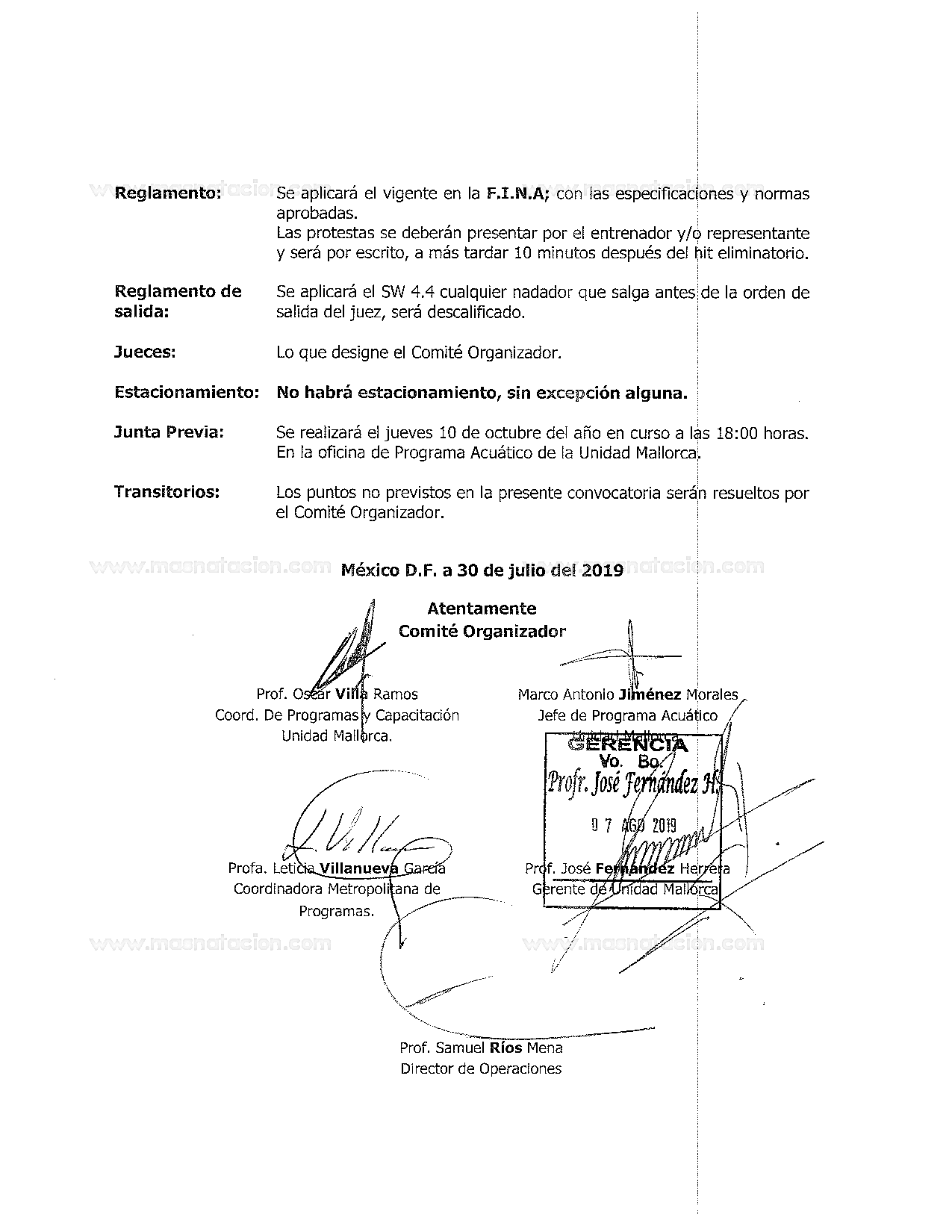 3Er Campeonato Nacional de Natación Ymca Infantil y Juvenil Curso Corto 2019 - Página 4