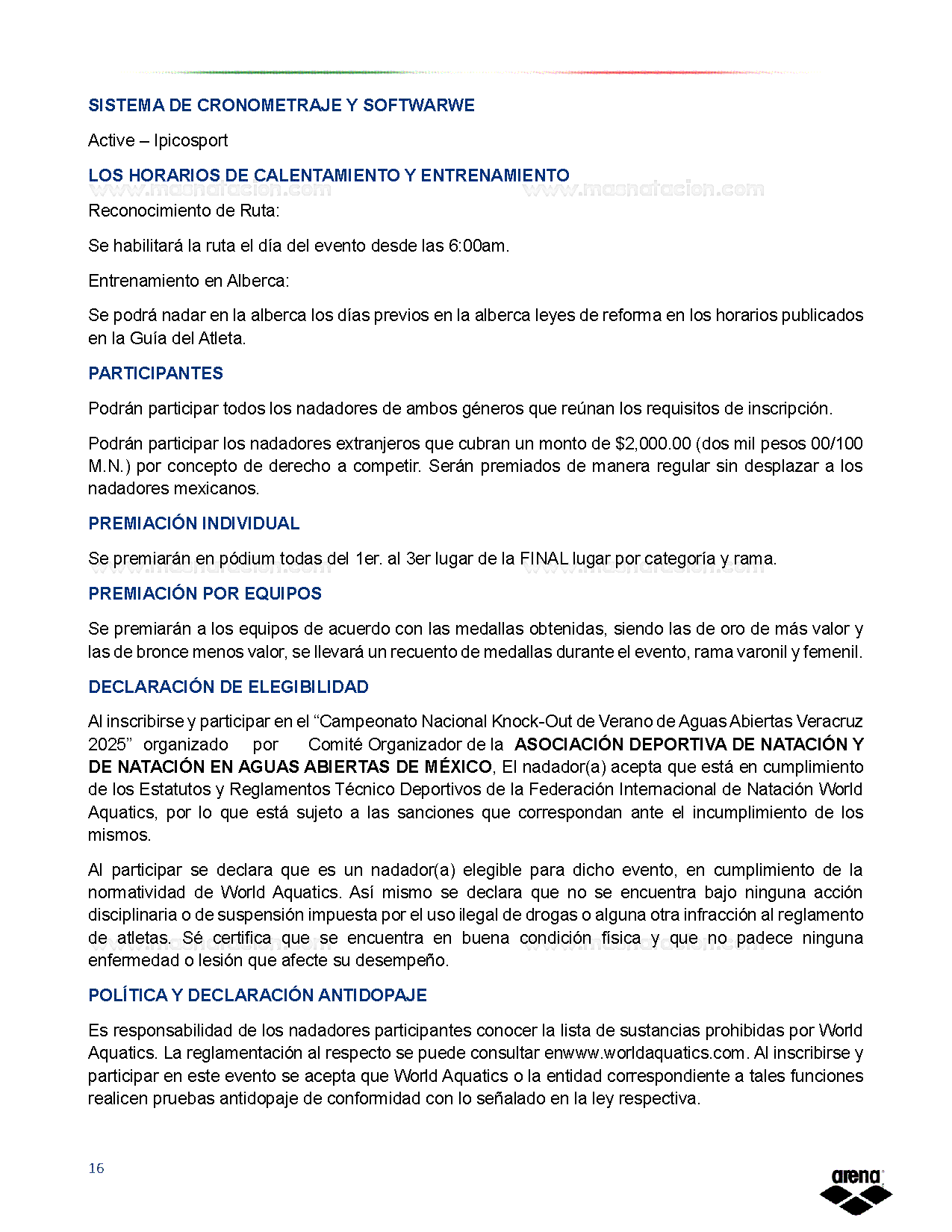 Knock-out 3km de Aguas Abiertas Veracruz 2025 - Página 4