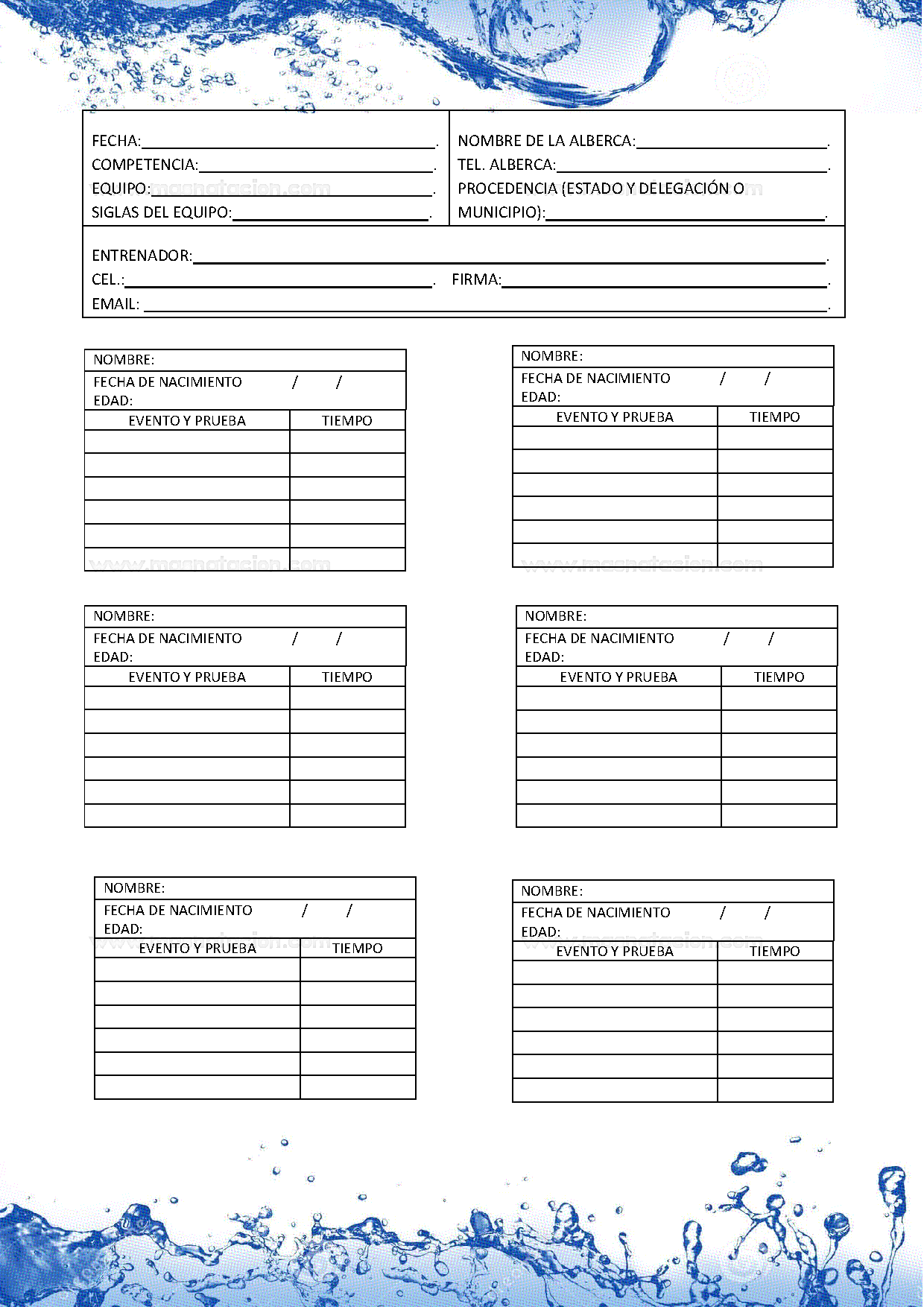 VI Copa De Natacion Chalco 2019 - Página 5
