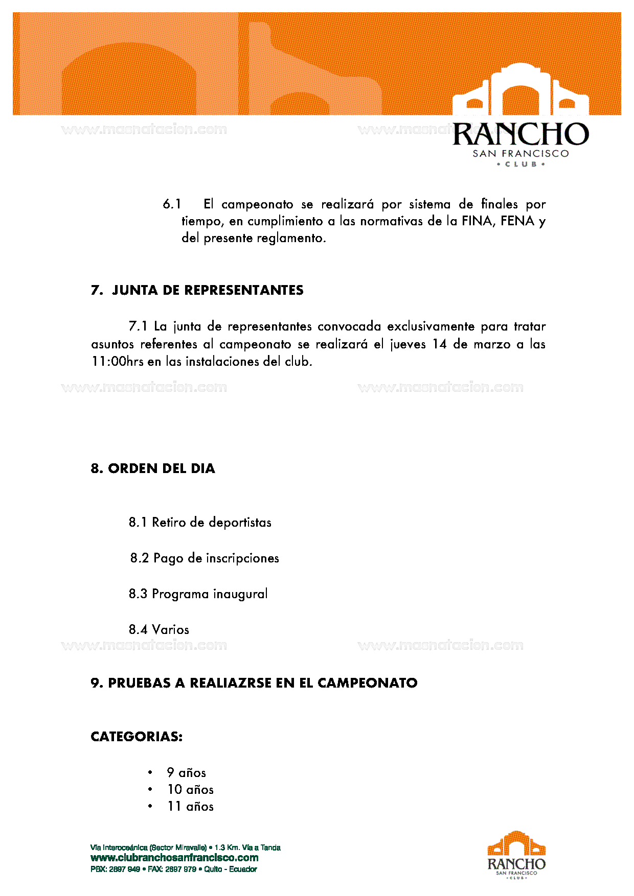 Torneo Interclubes de Natación Crsf 2019 - Página 4