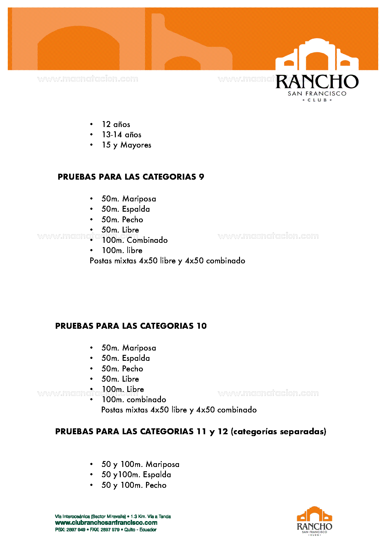 Torneo Interclubes de Natación Crsf 2019 - Página 5